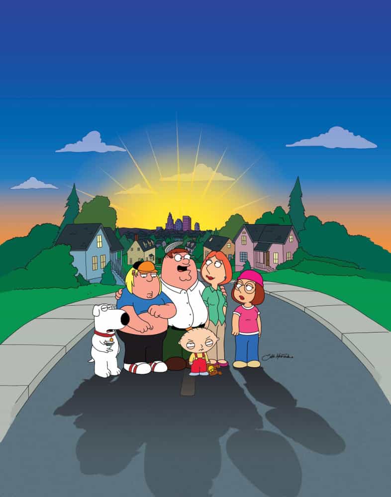 <p>Located in Rhode Island, Quahog is home to the dysfunctional Griffin family. You'll see most teens at Adam West High (formerly James Woods High) and the grown-ups grabbing beers at The Drunken Clam.</p>