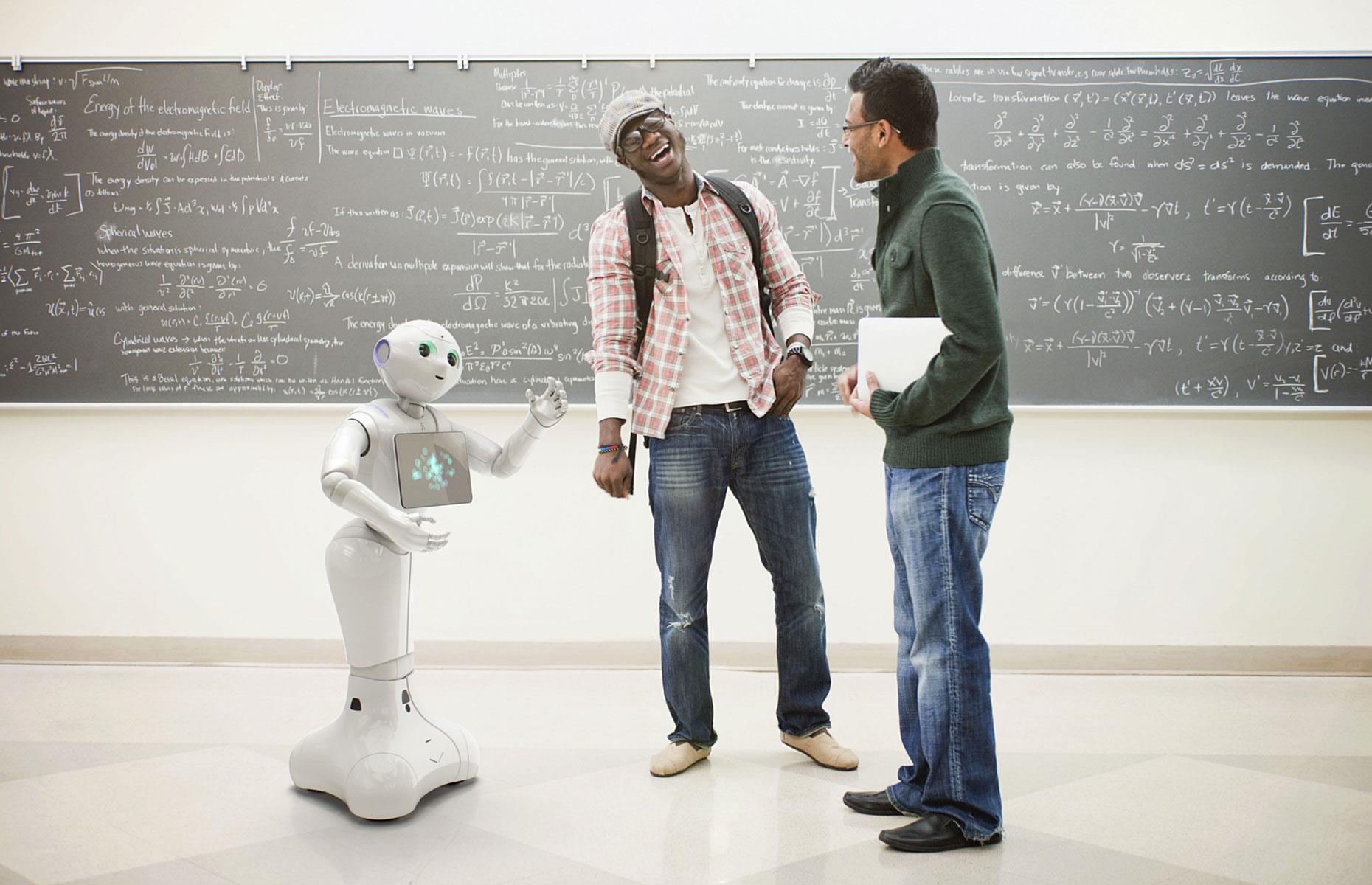 <p>An educational robot called Pepper became the UK's first automated teacher when it entered classrooms at the London Design and Engineering University Technical College in September 2016. The semi-humanoid robot, which already "taught" at a high school in Japan, is fitted with microphones, HD cameras, and 3D sensors to enable it to interact with students and even detect their emotions.</p>  <p>Softbank Robotics, the company behind Pepper, confirmed in June 2021 that it was pausing production due to a lack of demand. However, Pepper isn't the only robot that's taken to the classroom. The Personal Robots Group at the Massachusetts Institute of Technology (MIT) has developed Tega, a fluffy "social robot" that acts as a learning assistant for young children. </p>