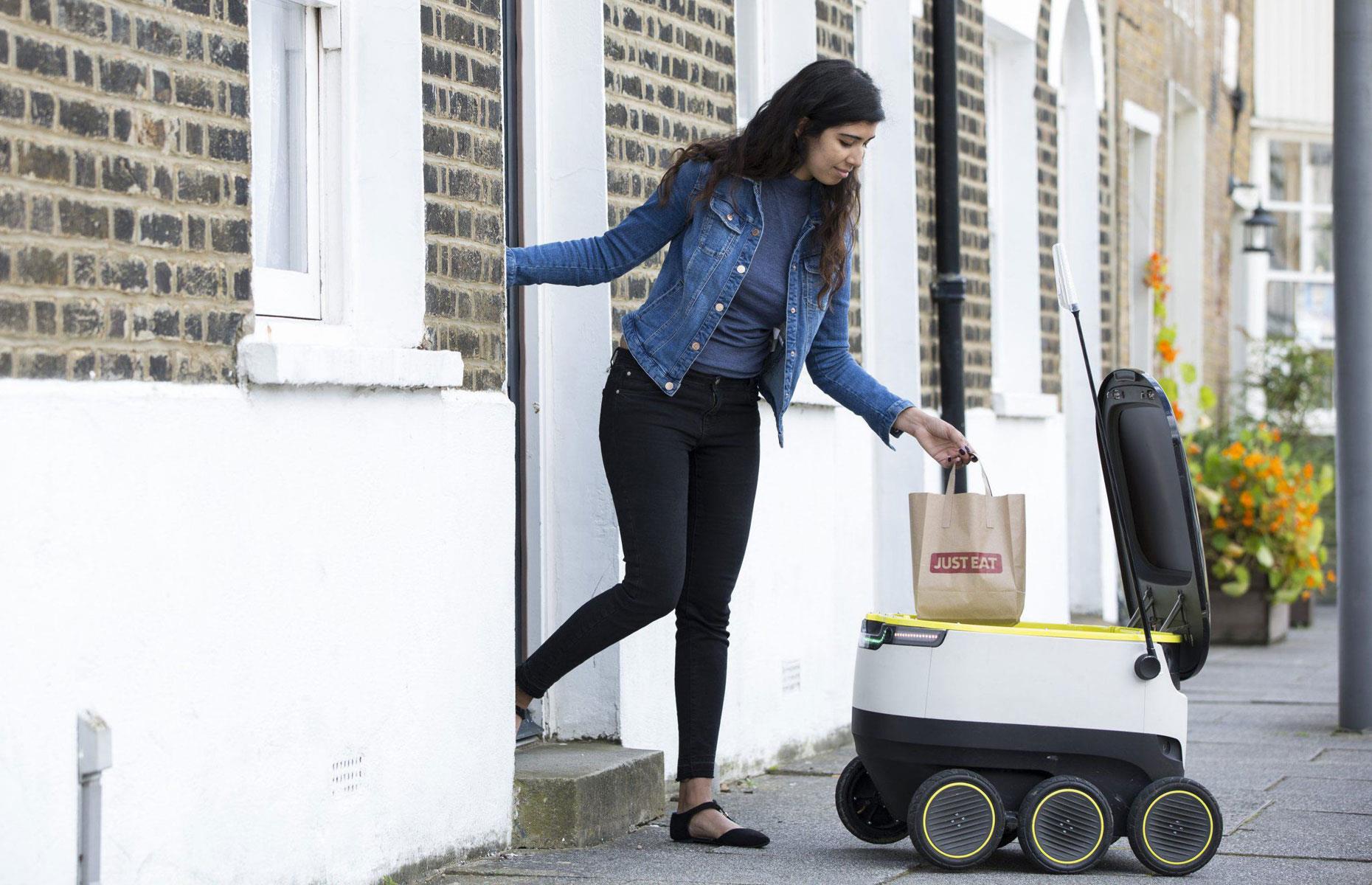 <p>In 2017, online delivery service Just Eat marked an important milestone: the delivery of its 1,000th order by a robot in London. Although the pilot scheme hasn't been widely adopted across the UK just yet, robots are steadily replacing delivery drivers all around the world.</p>  <p>Since November 2020, for example, Amazon has been using its Amazon Scout robots to deliver packages in Washington, California, Georgia, and Tennessee. </p>