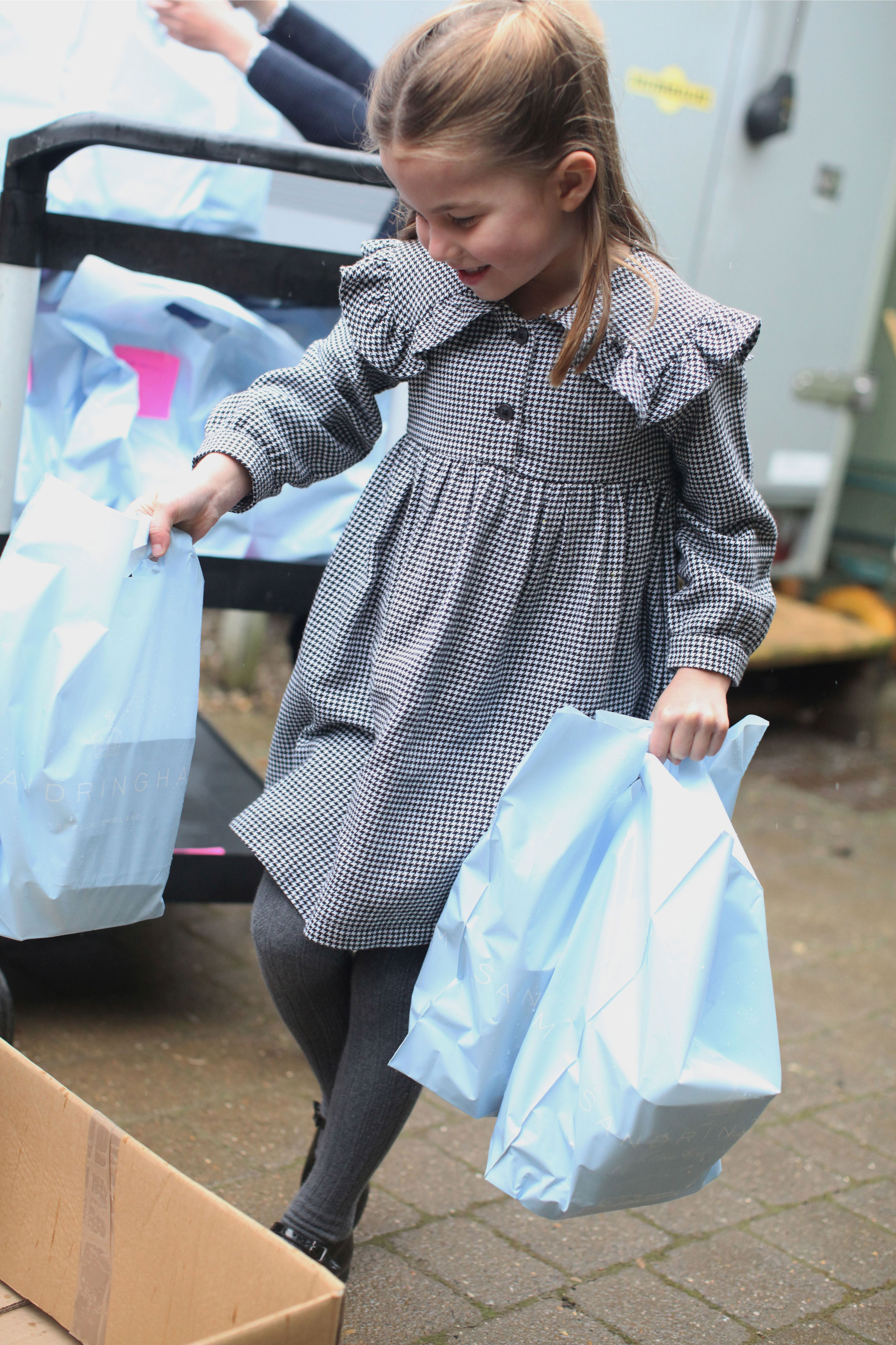 <p>Kensington Palace released this photo of Princess Charlotte to mark her 5th birthday. It was taken in April by her mother, the Duchess of Cambridge, on the queen's Sandringham Estate, where the family helped to pack up and deliver food packages for isolated pensioners in the local area.</p>