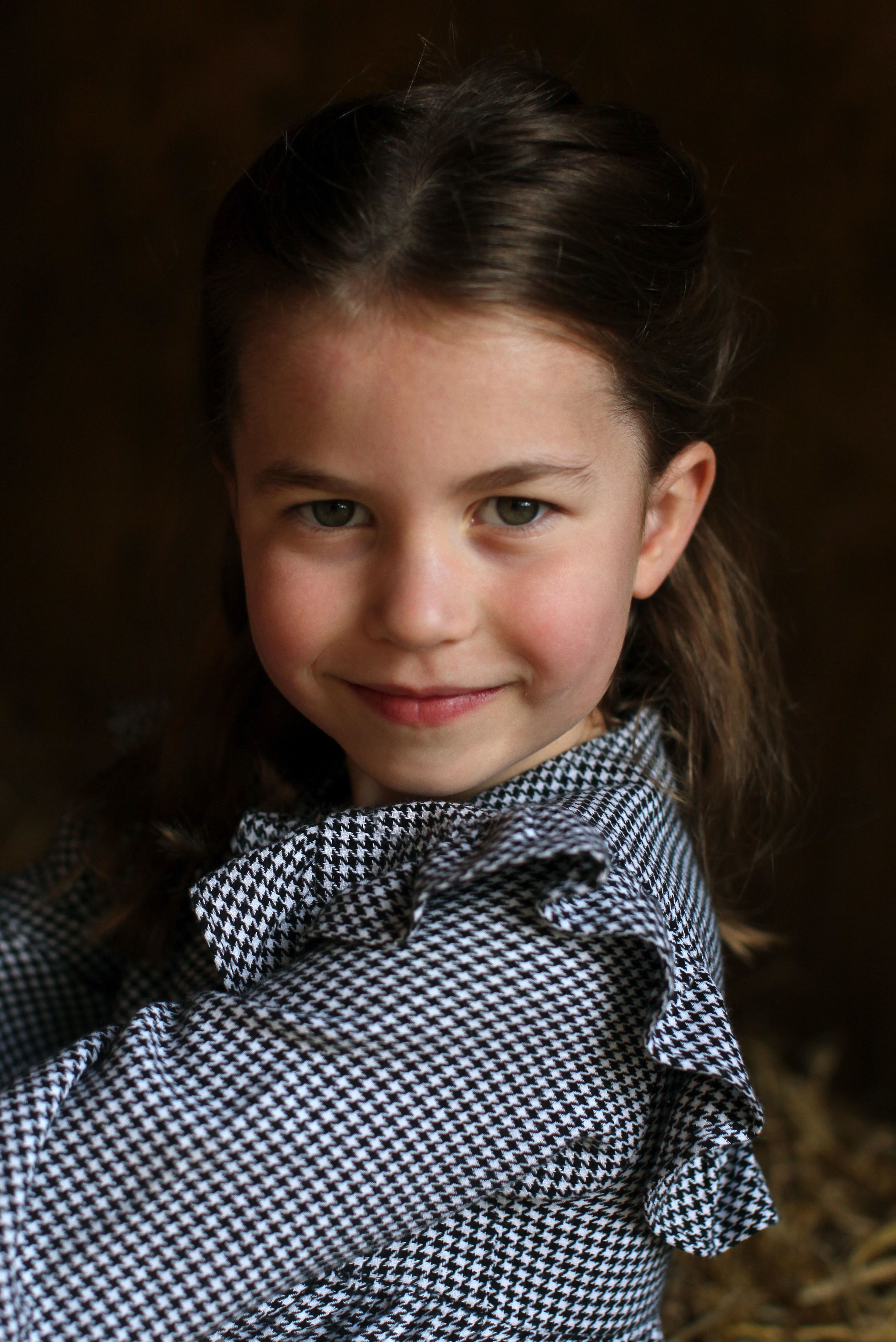 <p>This portrait of Princess Charlotte was shared by <a href="https://www.wonderwall.com/celebrity/profiles/overview/prince-william-482.article">Prince William</a> and <a href="https://www.wonderwall.com/celebrity/profiles/overview/duchess-kate-1356.article">Duchess Kate</a> to mark the young royal's 5th birthday on May 2, 2020. Making it even sweeter? The photograph was taken by Kate on the queen's Sandringham Estate. </p>