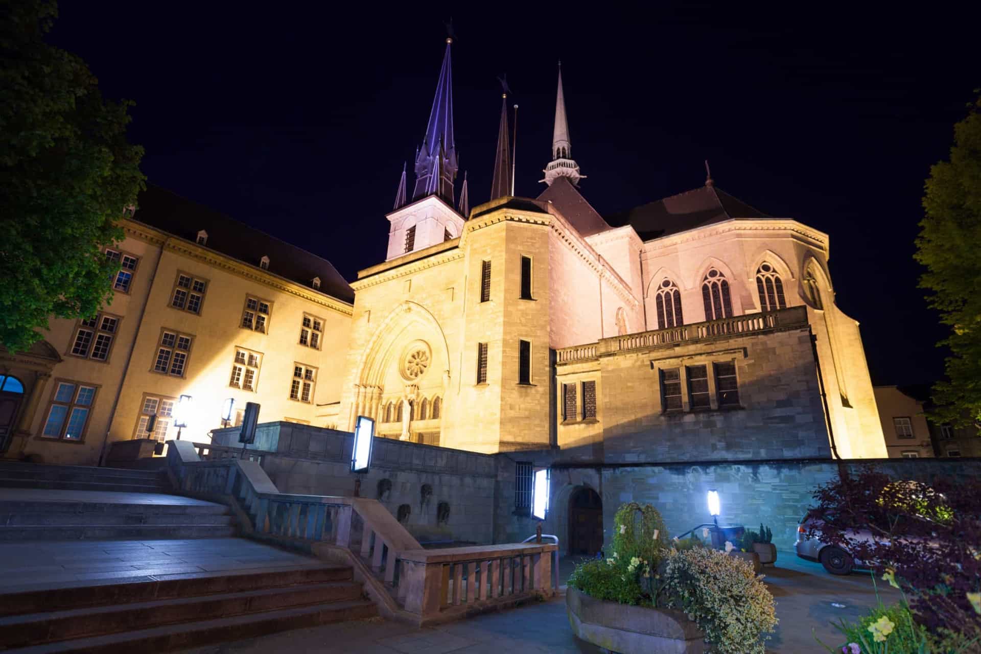 <p>The hard-to-miss late Gothic style Notre-Dame Cathedral is the only cathedral in Luxembourg. Its three spired towers dominate the city skyline, but it is what lies within that's truly eye-catching.</p>