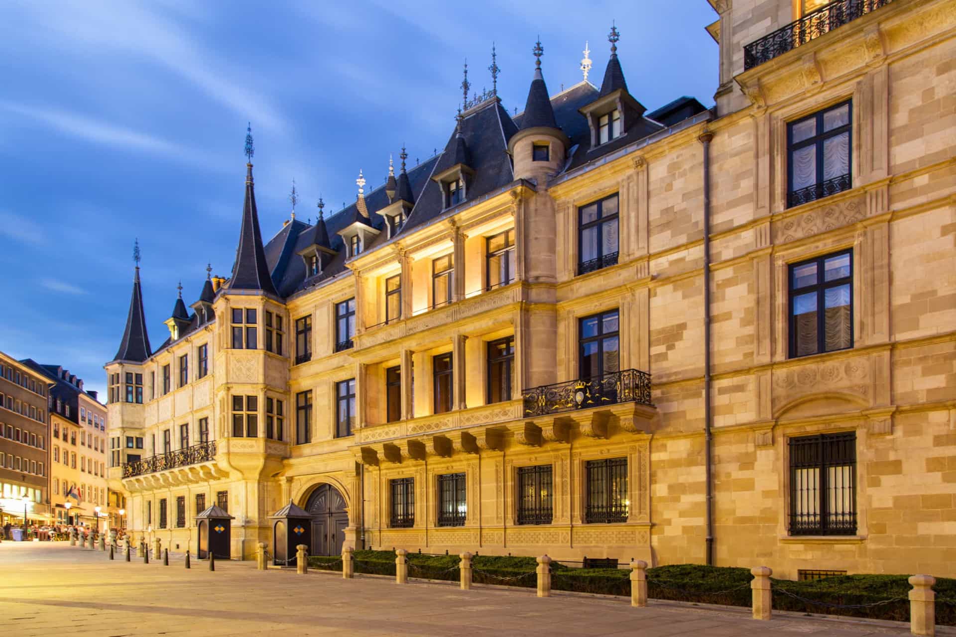 <p>This splendid honey-hued Renaissance building serves as the official city residence of the Grand Duke of Luxembourg, the country's reigning monarch. Dating back to 1582, the palace is a city-center landmark and can be visited by the public on special organized tours made available from mid-July to the first week of September.</p>
