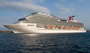 The 3,690-passenger Carnival Magic. (Photo by Andy Newman/Carnival Cruise Line)