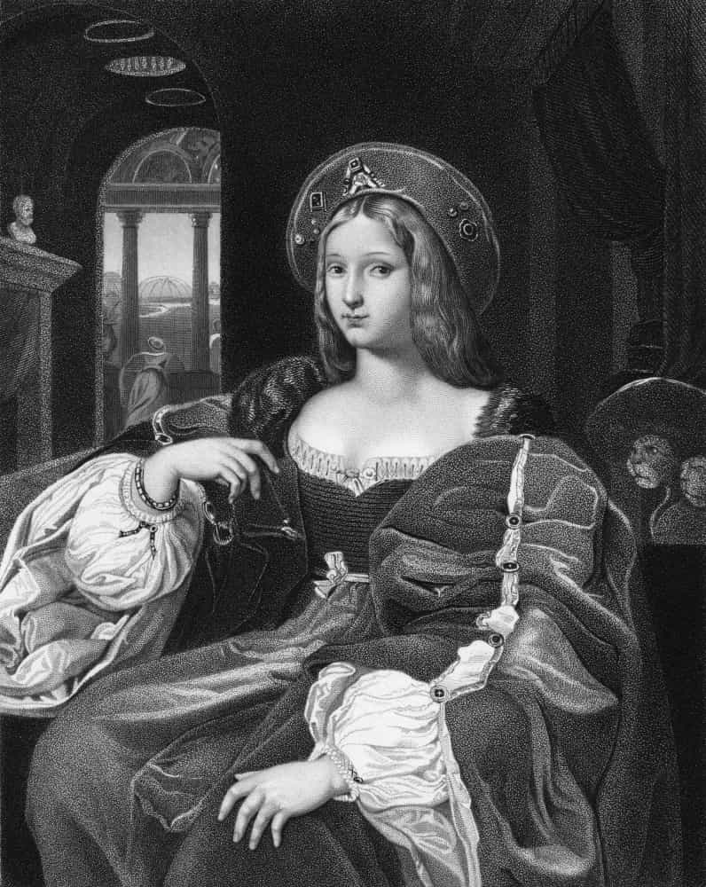 <p>The Queen of Castile and León was forcibly locked away when her father found that she had an apparent mental illness. Her mental state only grew worse, and she became known as Juana la Loca, or Joanna the Mad.</p>