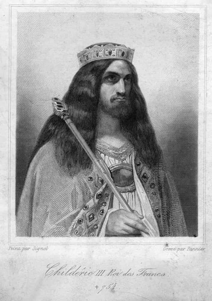 <p>Poor Childeric III was the last King of Francia who belonged to the Merovingian dynasty, and there is very little evidence to why he has "the Idiot" attached to his name except he was deposed by the similarly poorly nicknamed Pepin the Short and he was given a nickname to tarnish his reputation.</p>