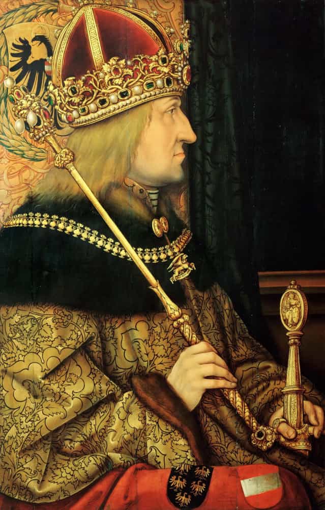 <p>Holy Roman emperor from 1452 until his death, Frederick III became known as the the Arch-Sleepyhead as a way to mock his inefficient ruling of his Imperial lands.</p>