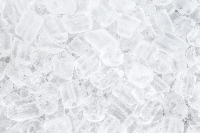 background with ice cubes