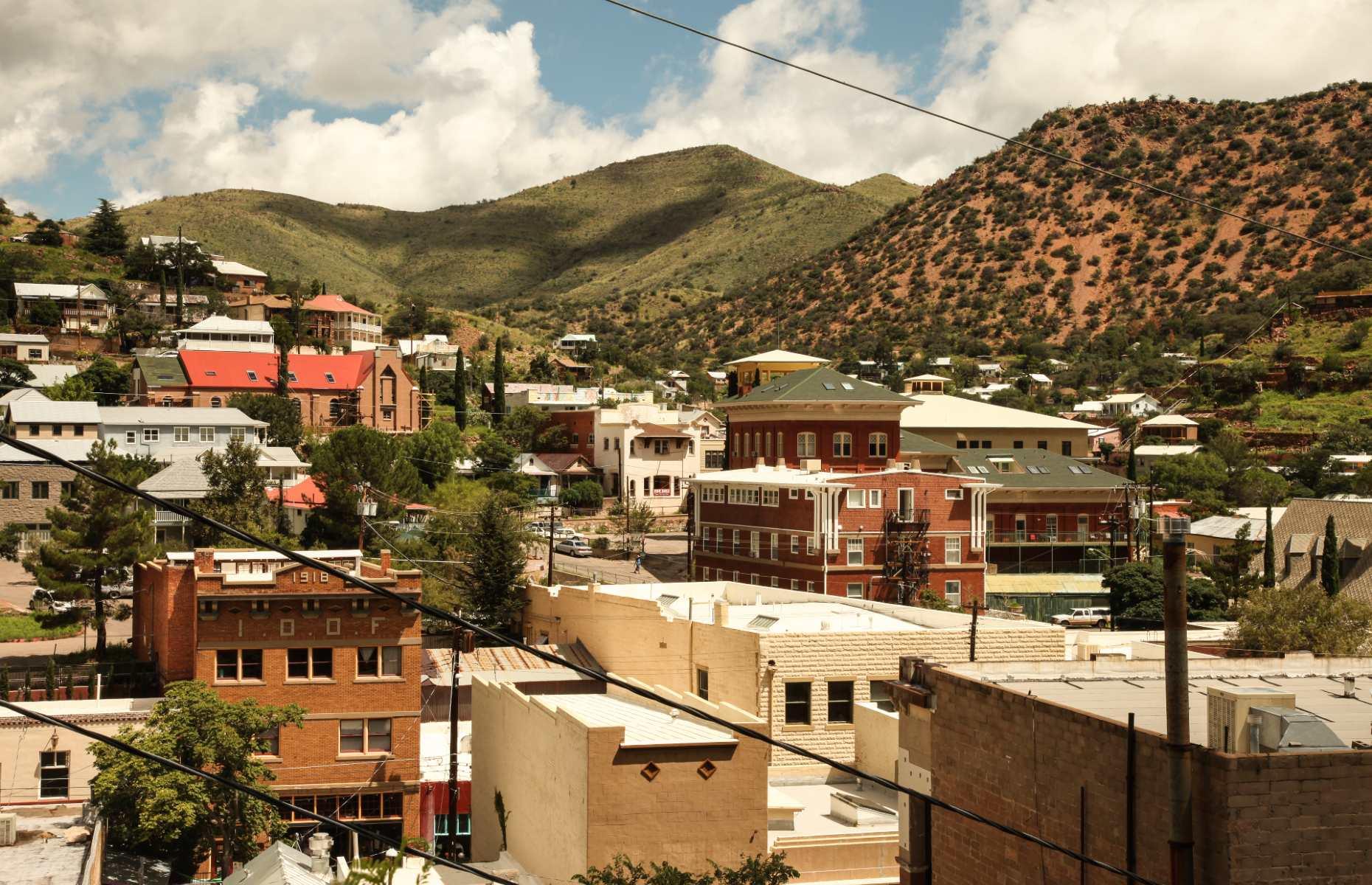 <p>This beautiful southeastern Arizona town has roots stretching back to the 19th century, when prospectors discovered copper, gold and silver in the surrounding Mule Mountains region. In 1880 the town of Bisbee was born, soon growing to be one of the largest in the area, with a population peaking at 20,000. Nowadays, the <a href="https://bisbeemuseum.org/">Bisbee Mining and Historical Museum</a> offers a fascinating glimpse into the past, while many of its preserved 19th-century buildings have been transformed into art galleries, bars and restaurants.</p>