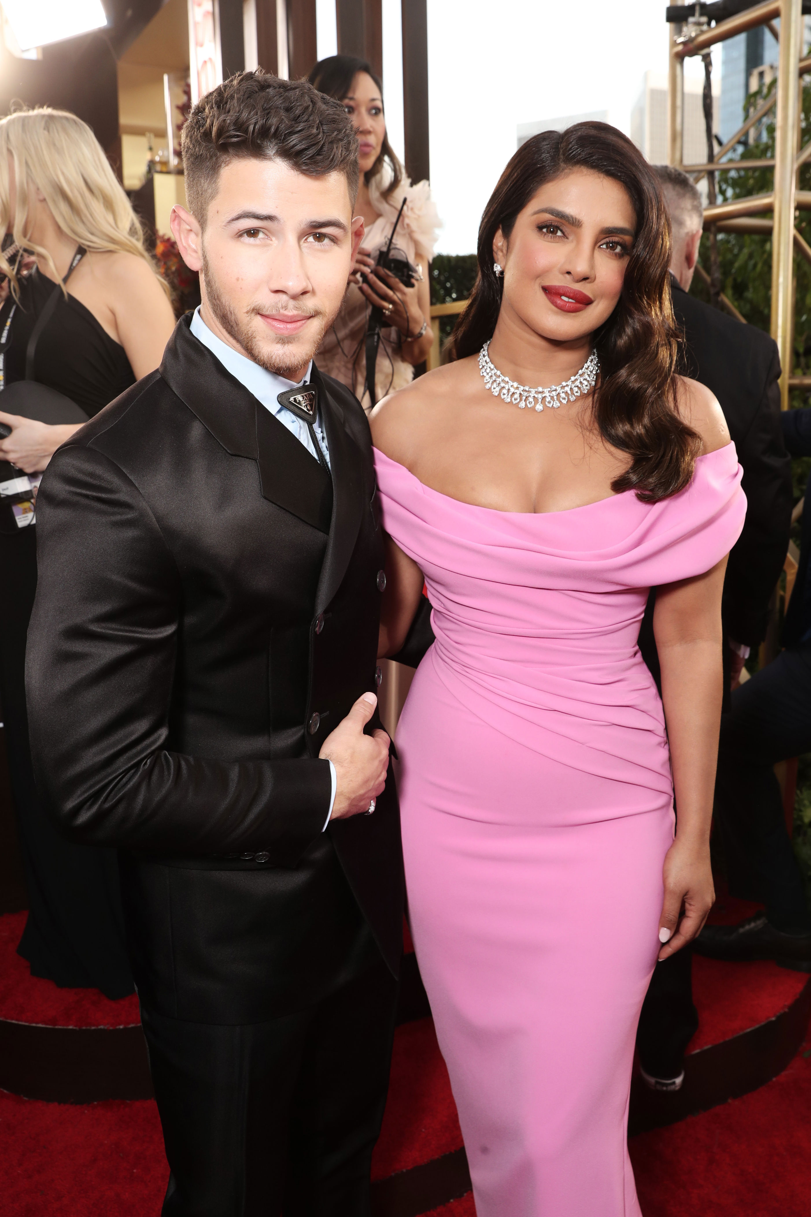 <p><a href="https://www.wonderwall.com/celebrity/profiles/overview/nick-jonas-1229.article">Nick Jonas</a> and Priyanka Chopra started off as friends, but things turned romantic in the summer of 2018 and they got serious in a hurry. Priyanka, who's 10 years older than Nick, even introduced him to her mom within weeks! Within the first few weeks of dating, they couple was seen in India, Brazil, New York City and Los Angeles -- and they were engaged by the end of July. They married in India that December when the actress was 36 and the singer was 26. In 2022, they welcomed their first child via surrogate. </p>