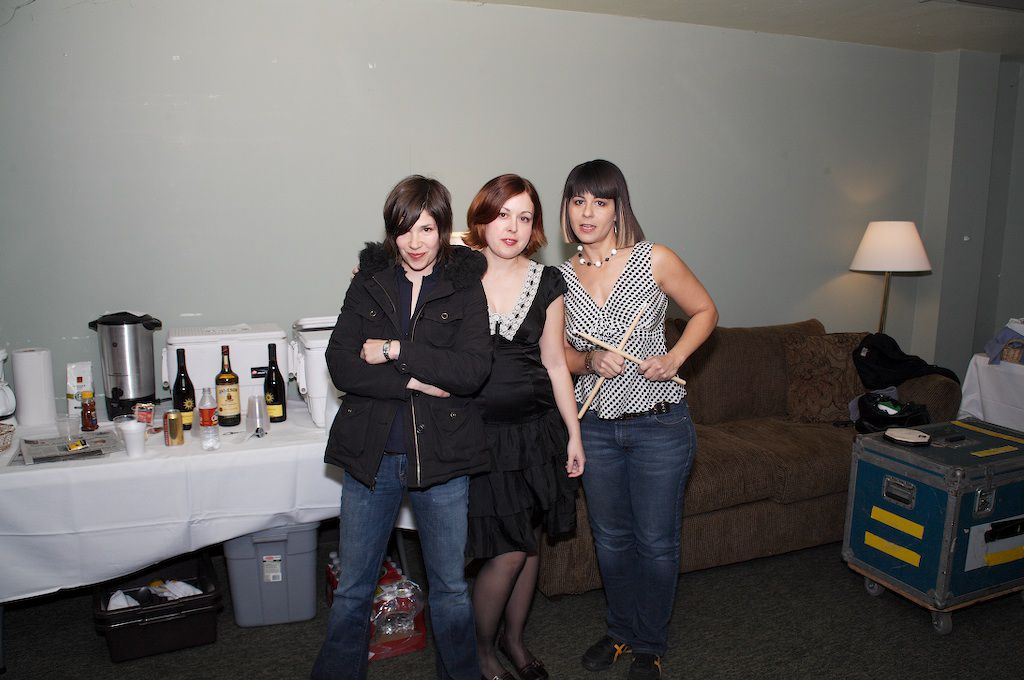<p>Sleater-Kinney stopped touring because the group broke up in 2006. Drummer Janet Weiss said she no longer felt like a creative equal in the group.</p>