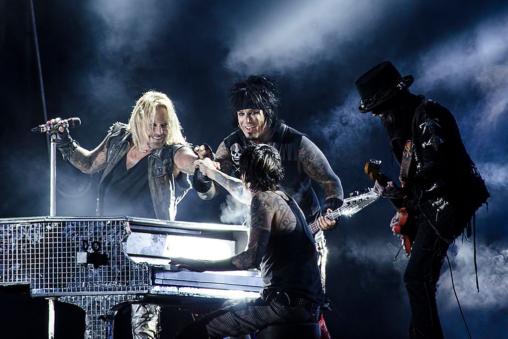 <p>In 2014, Mötley Crüe announced a two-year <a href="https://www.rollingstone.com/music/music-news/motley-crue-promise-to-never-reunite-after-next-tour-234693/">"The Final Tour"</a>. The group also signed a "Cessation of Touring Agreement," in front of the press which would only allow them to tour again in the future if all four members agreed.</p>