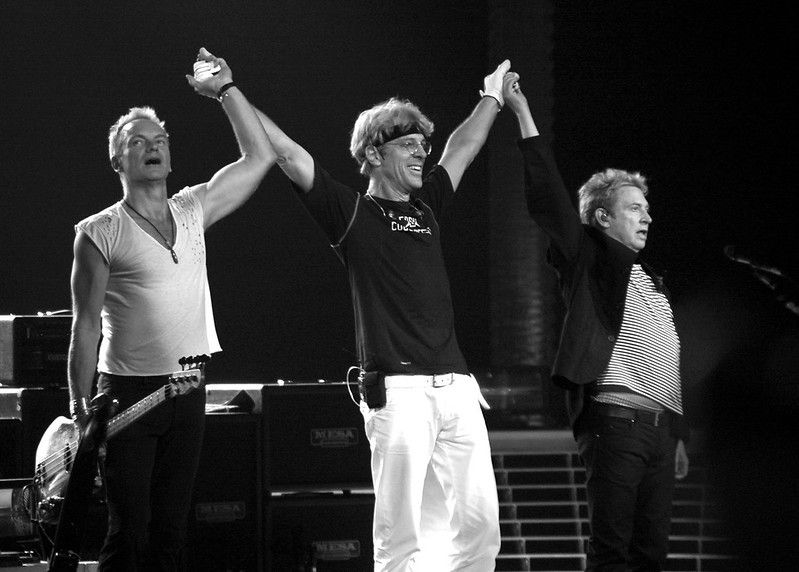 <p>The group reunited in 2007 for a 151-date tour, and while the trio didn't drop any new music, The Police played all of the <a href="http://rollingstone.com/music/music-news/the-police-a-fragile-truce-185977/">hits from previous albums</a>.</p>