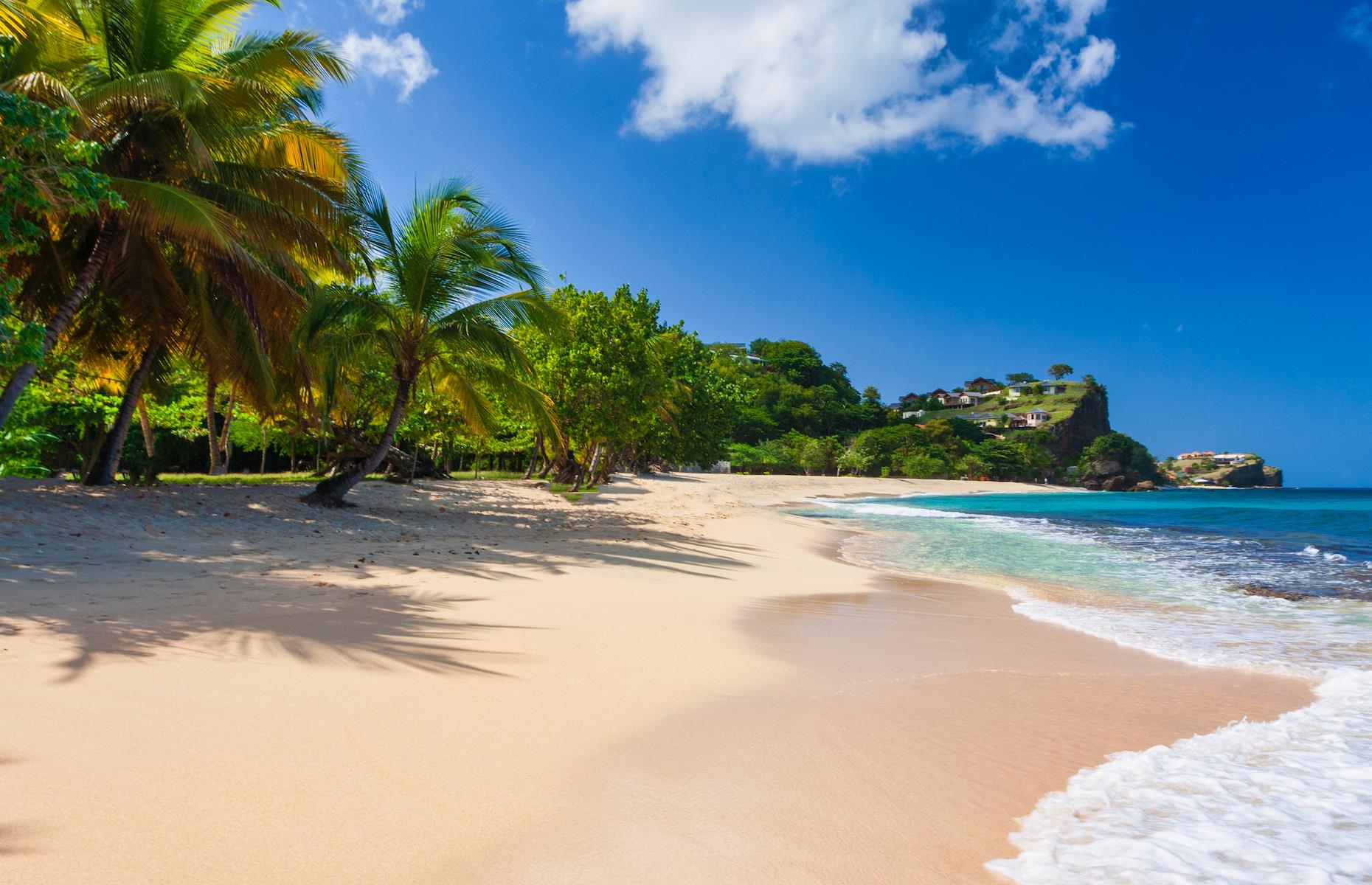 <p>With a population of 113,445, the tri-island state of Grenada, Carriacou and Petite Martinique is the most populous of our countries but still one of the Caribbean's sleepiest and crowd-free corners. Its 40 white sand beaches are all that you could want from a tropical island getaway – the gorgeous sweep of Grand Anse Beach is its most famous. While its pint-size harborfront capital St George’s is wonderful for a potter – don’t miss the Grenada National Museum and stroll up to 18th-century Fort George on the promontory for dreamy views across the pretty harbor with its bobbing fishing boats.</p>  <p><a href="https://www.loveexploring.com/galleries/97908/picture-perfect-ports-from-the-skies?page=1"><strong>Check out these picture-perfect ports from the skies</strong></a></p>