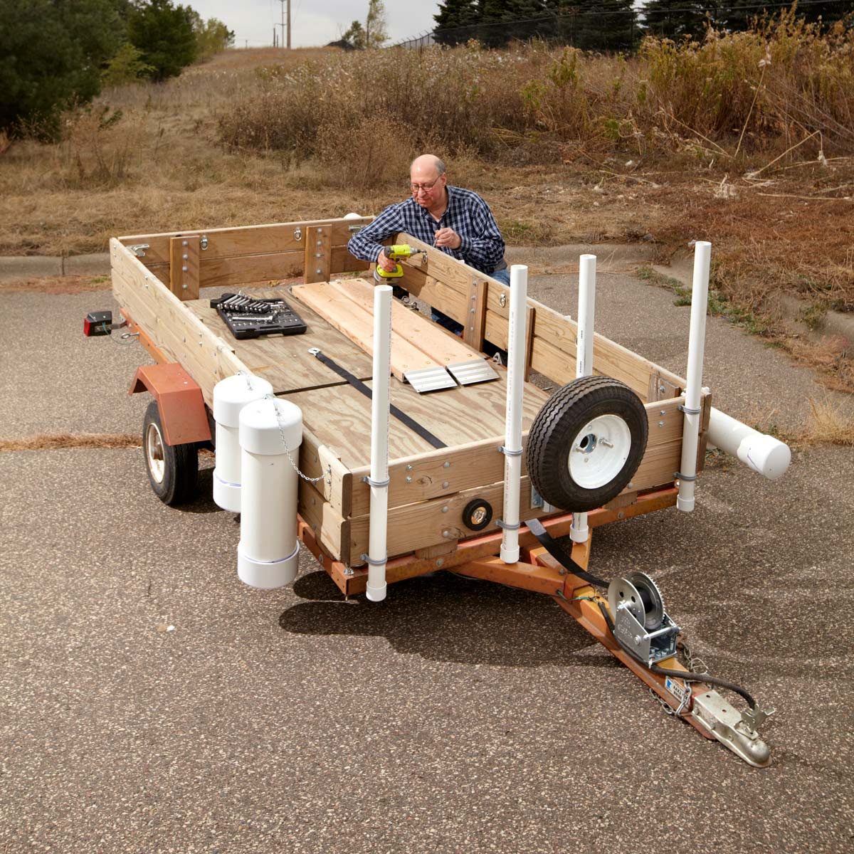 <p>If you plan on putting your <a href="https://www.familyhandyman.com/project/utility-trailer-upgrades/">tiny home on a trailer,</a> pay attention to <a href="https://www.deseretnews.com/article/865684721/7-things-to-consider-before-moving-into-a-tiny-house.html" rel="nofollow">how much weight the trailer is rated to handle</a>. A 10,000-pound weight rating for a trailer includes the weight of the trailer. So the weight of the home, the possessions inside the home and the trailer have to be monitored closely. You’ll also have to pay attention to how much your vehicle can pull behind it.</p>
