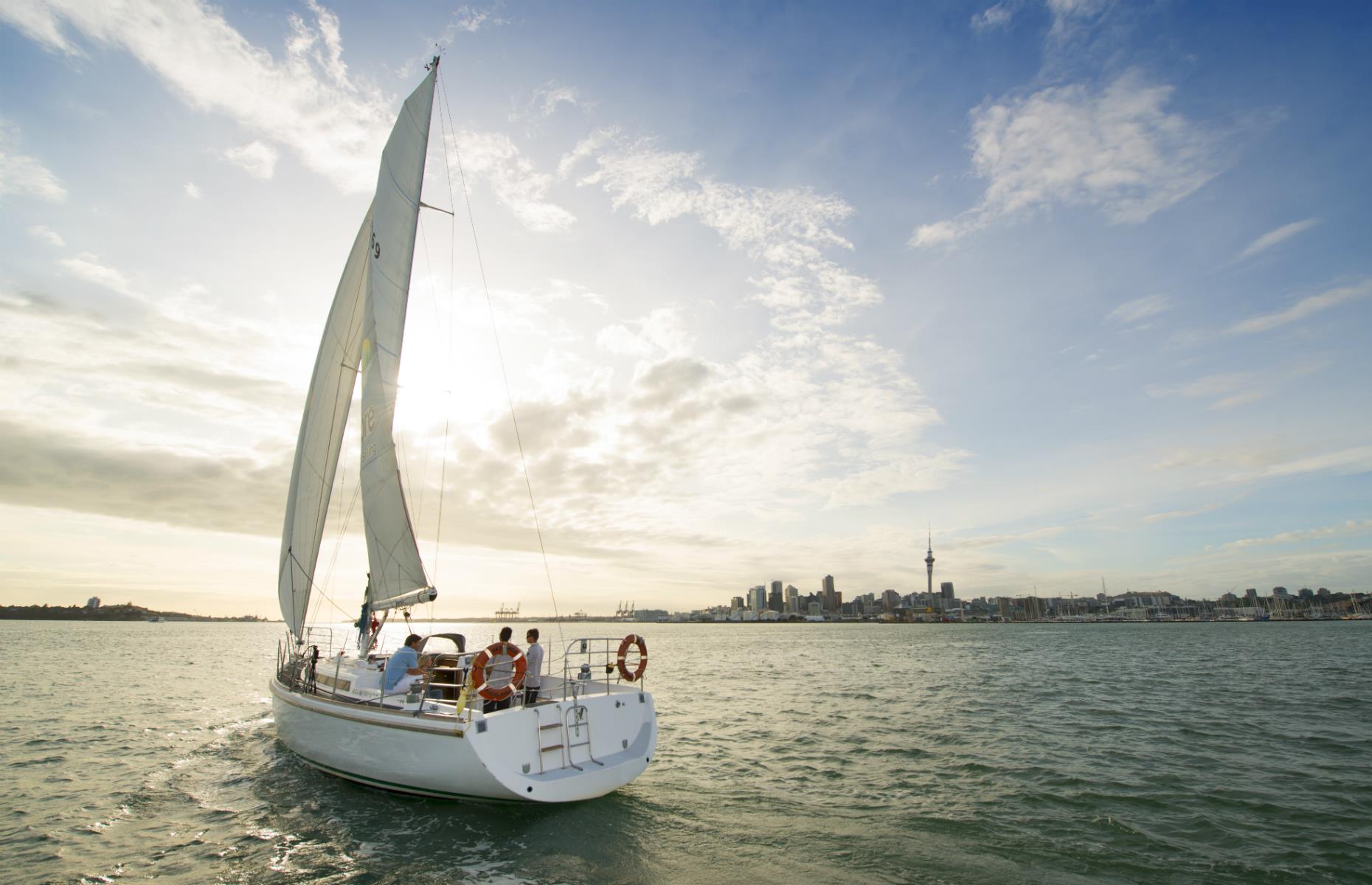 <p>Charter a sailboat or join a cruise to experience Auckland’s Waitematā Harbour from the water. The City of Sails, as it's also known, has a rich maritime heritage and when you’ve learned all you can about Polynesian and European history in its museums, nothing beats seeing Auckland’s skyline with the wind in your hair. There's even an option to book an ex-<a href="https://www.exploregroup.co.nz/auckland/americas-cup-sailing-experience/">America's Cup sailing yacht</a>.</p>