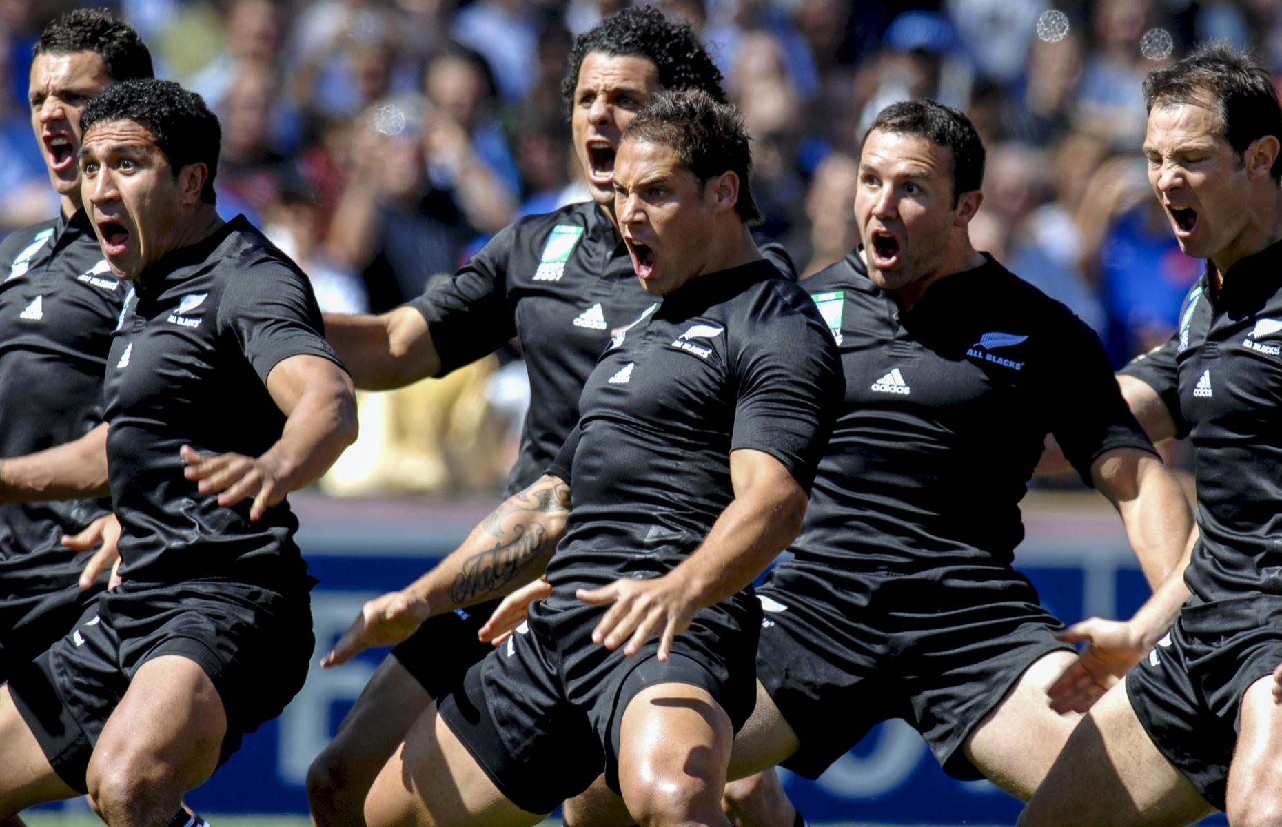 <p>The haka is a complex dance and traditional Māori challenge that tribes built their reputation on. The intensity and ferocity of the All Blacks performing either Ka Mate or their own haka Kapa O Pango before a game is not easily forgotten. Catch a game at one of the international stadiums across New Zealand, from Auckland to Dunedin.</p>