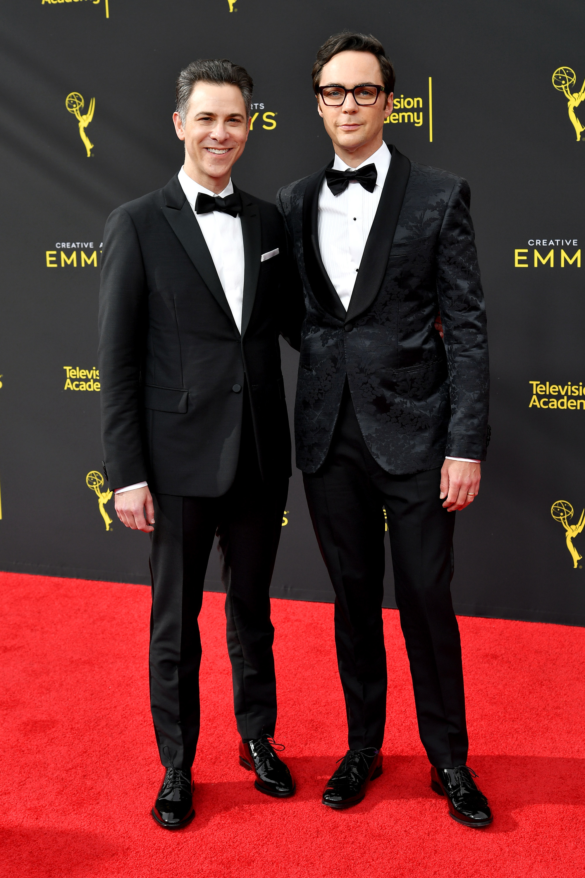 <p>"The Big Bang Theory" star <a href="https://www.wonderwall.com/celebrity/profiles/overview/jim-parsons-1486.article">Jim Parsons</a> and graphic designer Todd Spiewak have been together for 15 years -- and they owe it all to two friends who set them up on a blind date. "What's funny is they went out with us on the date, which was really smart, 'cause it felt very social and it felt very good and we were able to just kind of really just be relaxed with it," Jim told <a href="https://www.wonderwall.com/celebrity/profiles/overview/andy-cohen-1524.article">Andy Cohen</a> on Bravo's "Watch What Happens Live" in May 2017. "We were planning the next date by the end of the night." These days, Jim -- who <a href="http://www.wonderwall.com/celebrity/jim-parsons-weds-todd-spiewak-new-york-3006652.article">married Todd</a> on May 13, 2017, at New York City's Rainbow Room -- is the highest paid actor on television (along with co-stars <a href="https://www.wonderwall.com/celebrity/profiles/overview/kaley-cuoco-1531.article">Kaley Cuoco</a> and Johnny Galecki). But things were a lot different when he and Todd started their romance. "He had kind of supported me for the first few years of our relationship because he had a normal job and I was working acting jobs and so when I finally was making my own money on a TV show, it was a relief, certainly to me. It was a nice, different balance," Jim told Andy.</p>