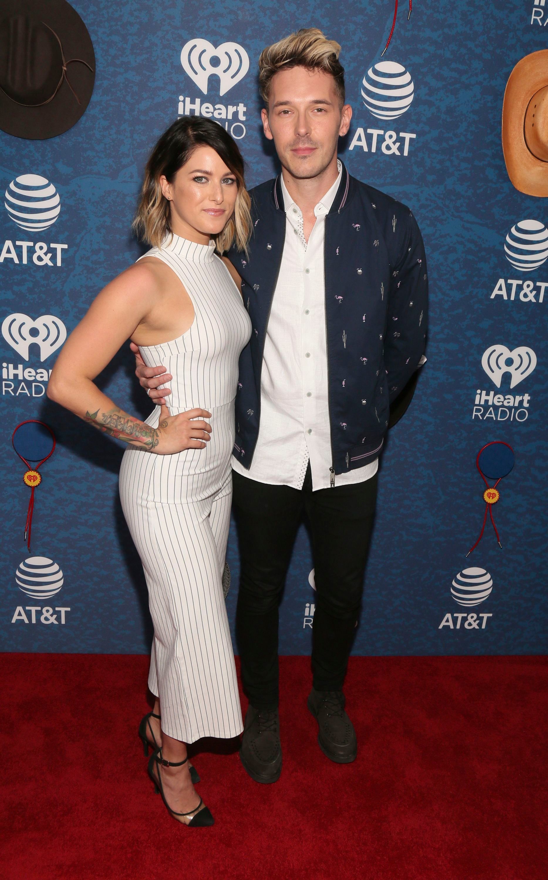 <p>"The Voice" alum Cassadee Pope and "Nashville" actor and singer Sam Palladio had known each other socially for years by the time they went on their first date in late 2017. "We met a long time ago -- I think it was at a CMA afterparty -- and it was like a hi-bye, never saw him again, never hung out," she told People magazine in March 2018. "And then, gosh, I think it was December of last year, we decided to take our dogs to the dog park... and we hit it off! I think the original idea [for the date] was his and then I was like, 'How about tomorrow?'"</p>