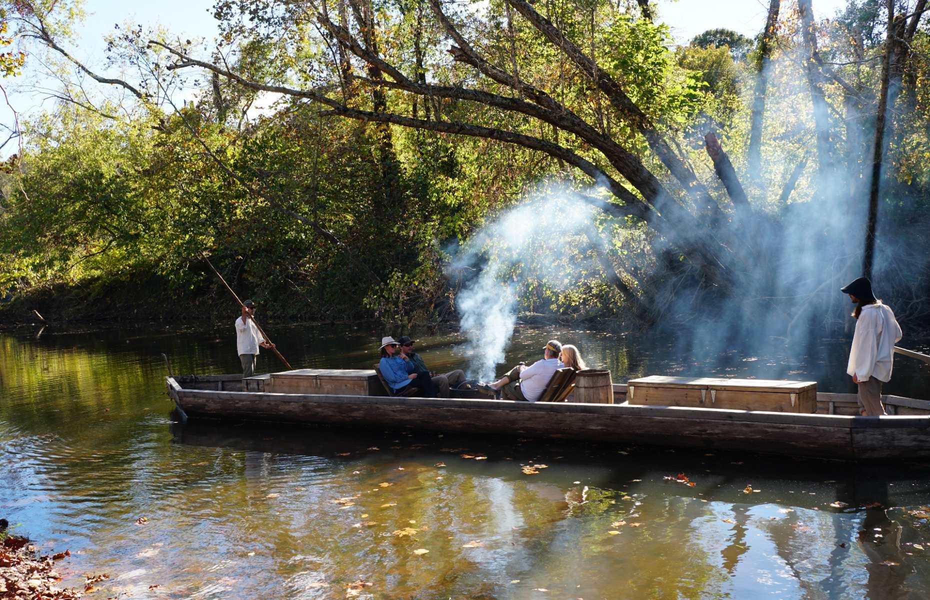 <p>Short on time? Opt for <a href="https://www.jamesrivertour.com/batteau-river-tour-1">this scenic river tour</a>. Your mode of transport for this float along Virginia’s James River will be one of the beautiful wooden boats which have sailed this waterway for years. The two-hour tour along the river, which is Virginia’s longest, is a great way to see its wildlife – bald eagles, river otters and ospreys are regularly spotted. It’s a rather relaxed affair, and passengers are encouraged to cool off with a swim in the river. </p>  <p><a href="https://www.loveexploring.com/galleries/110902/beloved-cruise-ships-that-will-never-sail-again?page=1"><strong>Discover the beloved cruise ships that will never sail again</strong></a></p>