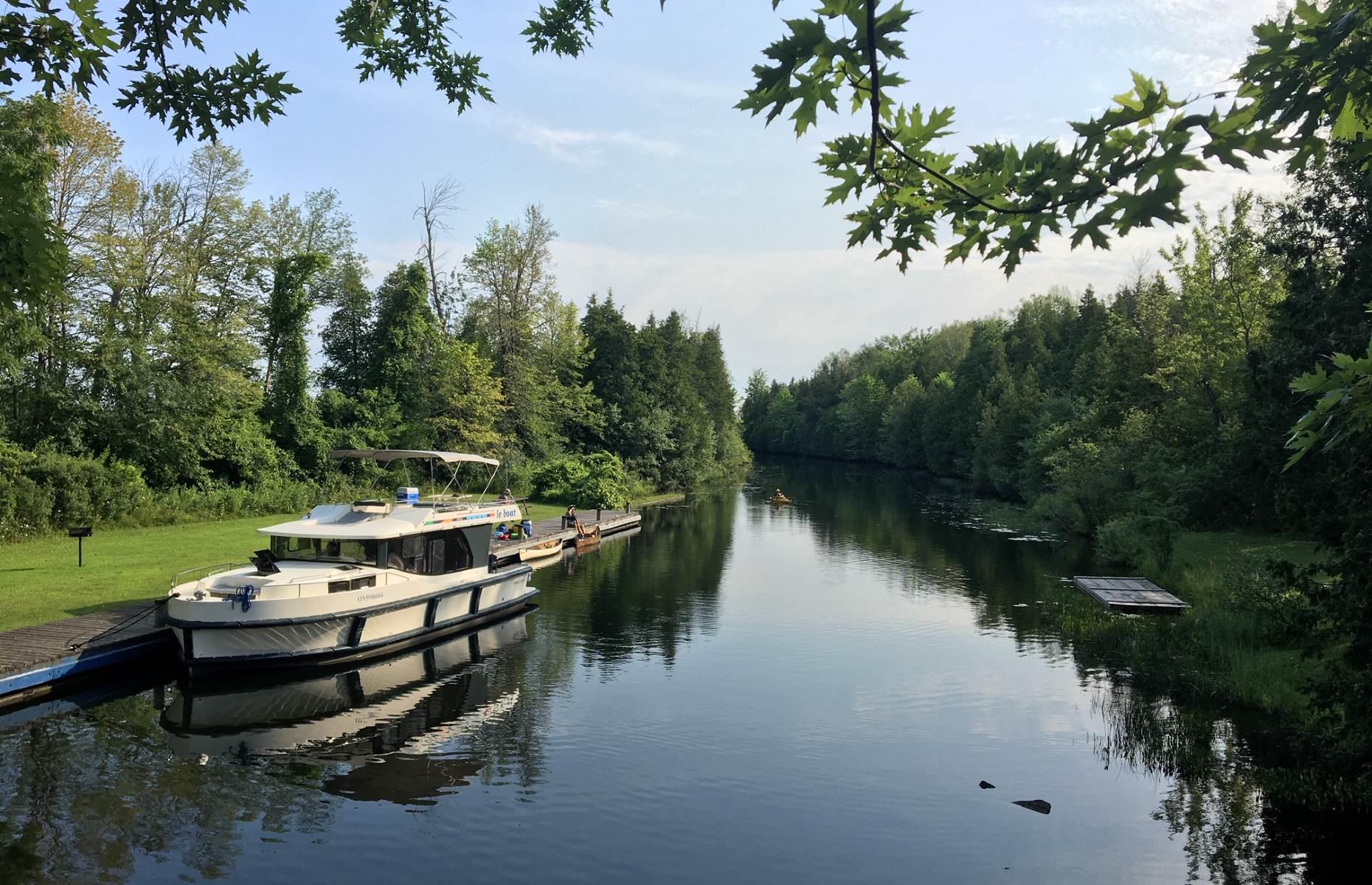 <p>For something completely different, consider hiring your own river boat for a bespoke exploration of Canada’s Rideau Canal. The waterway, which is the oldest continuously-operated canal system in North America, is regarded as one of the world’s greatest engineering feats, and the UNESCO-listed canal is lined with historic sites. Your mode of transport? <a href="https://www.leboat.com/boating-vacations/canada/rideau-canal">A luxury river boat</a> kitted out with a kitchen, spacious bathrooms and sun deck. They’re surprisingly easy to drive too, thanks to powerful thrusters which make navigating locks a breeze. </p>