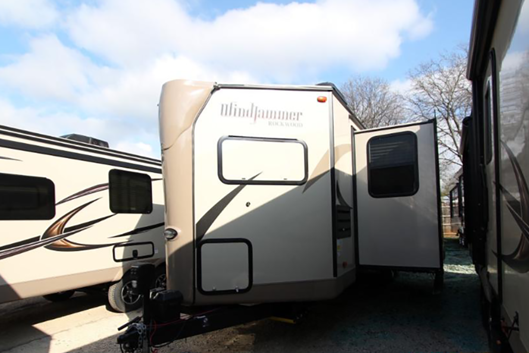 <p>At 35 feet long and 11 feet tall, the <a href="https://forestriverinc.com/rvs/fifth-wheels/arctic-wolf">Windjammer</a> is pretty big as RV trailers go, so once you reach your destination you’ll want to stay put for awhile. The Arctic Wolf winter package has got enough to keep you cozy if you decide to stick it out in a cold climate, including a floor-ducted furnace and thick, floor-to-ceiling insulation to keep you warm. Heated holding tanks prevent freezing and heavy-duty ventilation to fend off condensation. There are several models and options, but buyers can start by thinking about writing a $60,000 check and see how that feels. </p><p><b>Related:</b> <a href="https://blog.cheapism.com/most-luxurious-rv-resorts/">The Most Luxurious RV Resorts Across America</a></p>