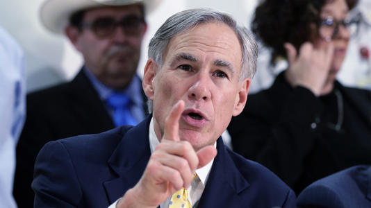 Texas Gov. Greg Abbott is facing increased pressure from Republicans as they back Texas counties' declarations on the southern border being under an "invasion." AP Photo/Eric Gay, File