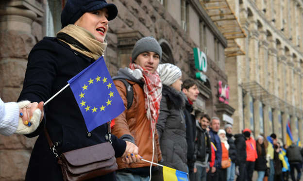 Slide 1 of 35: It's official! The 27 members of the European Union have granted Ukraine candidate status, the first step toward joining the EU.