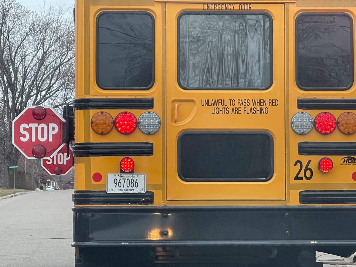 Wisconsin middleschooler killed in crash at bus stop