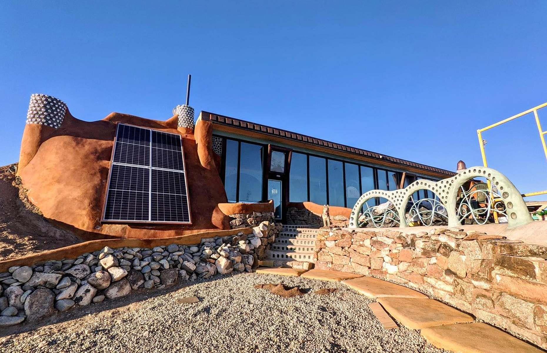 <p>If you’re after something a little quirky for your next break, look no further than Earthship Rentals. Situated in the heart of New Mexico’s desert, around 20 minutes from Taos, there are a number of different ‘earthships’ to suit various travel styles and budgets. According to its website, the ultra-eco accommodation is designed in such a way that it heats and cools itself without the need for fossil fuels, while each structure has its very own renewable power plant to provide light and electricity. Despite being completely off-grid, they feature all the mod-cons you could need, including Wi-Fi, TVs and washing machines. </p>  <p><a href="https://www.loveexploring.com/galleries/124351/escape-the-world-at-these-fabulous-remote-retreats?page=1"><strong>Now discover the world's most remote retreats</strong></a></p>
