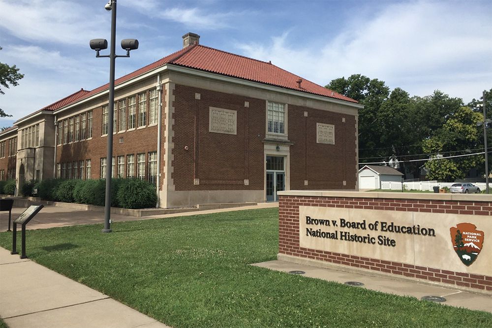 <p>The <a href="https://www.nps.gov/brvb/index.htm">Monroe Elementary School in Topeka, Kansas</a>, played an important role in the Supreme Court case Brown v. Board of Education. Visitors learn about the legacy of racism and segregation in the country and the impact of the case.</p><p><b>Related:</b> <a href="https://blog.cheapism.com/racial-justice-donations/">Where to Donate for Racial Justice in Your State</a></p>