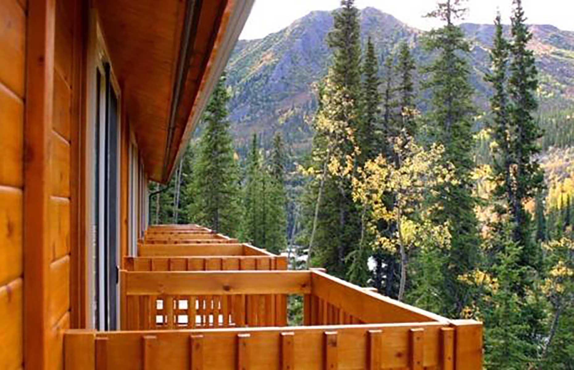 <p>You'll experience some of Alaska's most epic landscapes here, as this family-run property sits right on the boundary of Denali National Park. Expect rustic comfort, with lots of wood and simple but cozy rooms offering killer views of the surrounding wilderness. You can dine at the laid-back food-truck court and fill up on supplies for your adventures at the general store.</p>