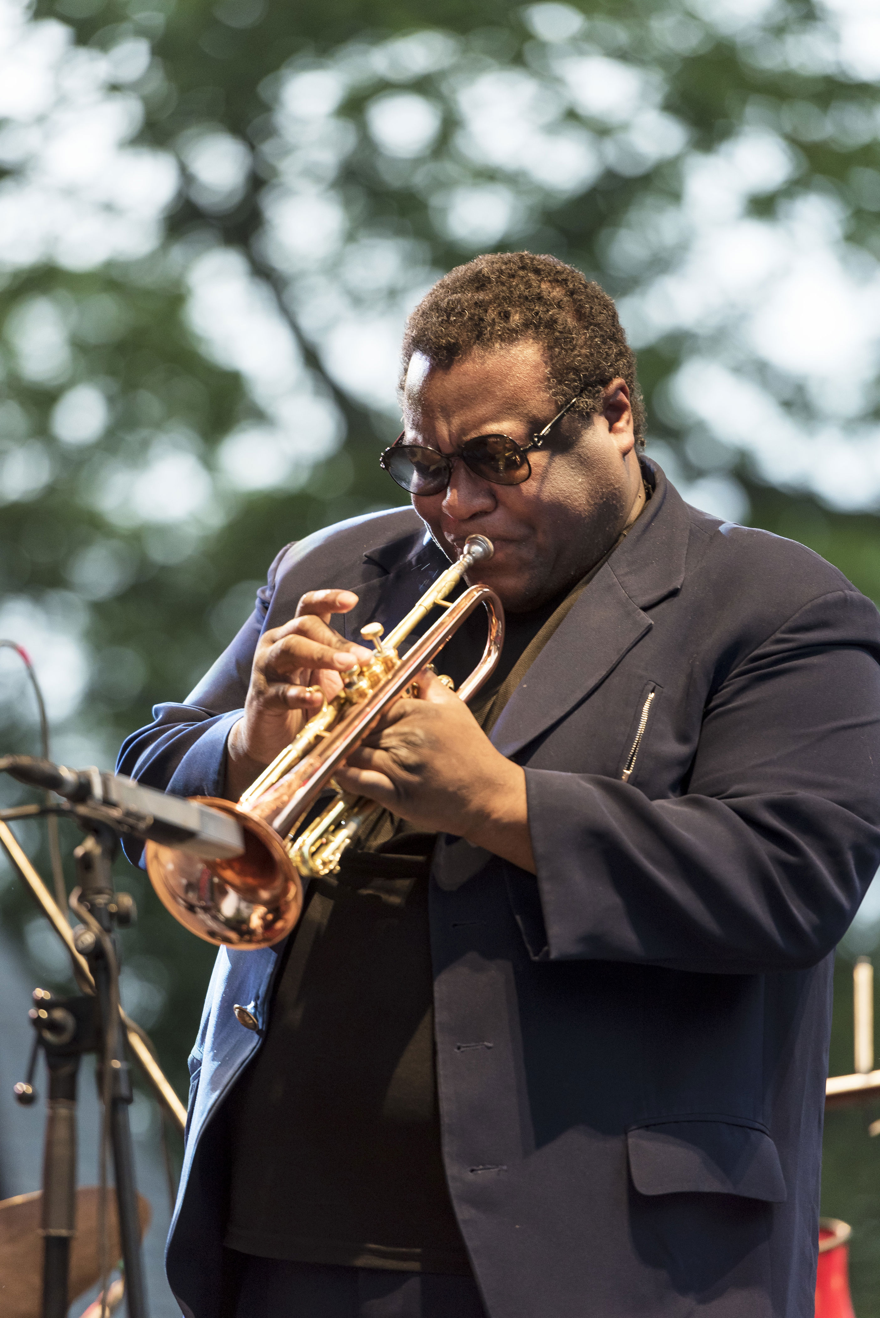 <p>Jazz trumpeter Wallace Roney passed away on March 31 from complications of COVID-19. He was 59. The Grammy winner famously studied with Miles Davis from 1985 until the acclaimed musician's death in 1991. Philadelphia-born Wallace's albums include "Verses," "Obsession" and "No Room for Argument."</p>