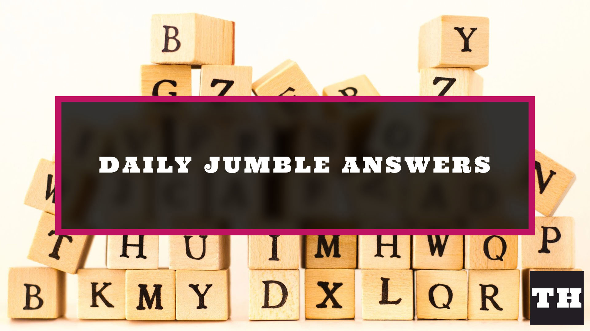 Jumble 3/26/24 Answers March 26 2024