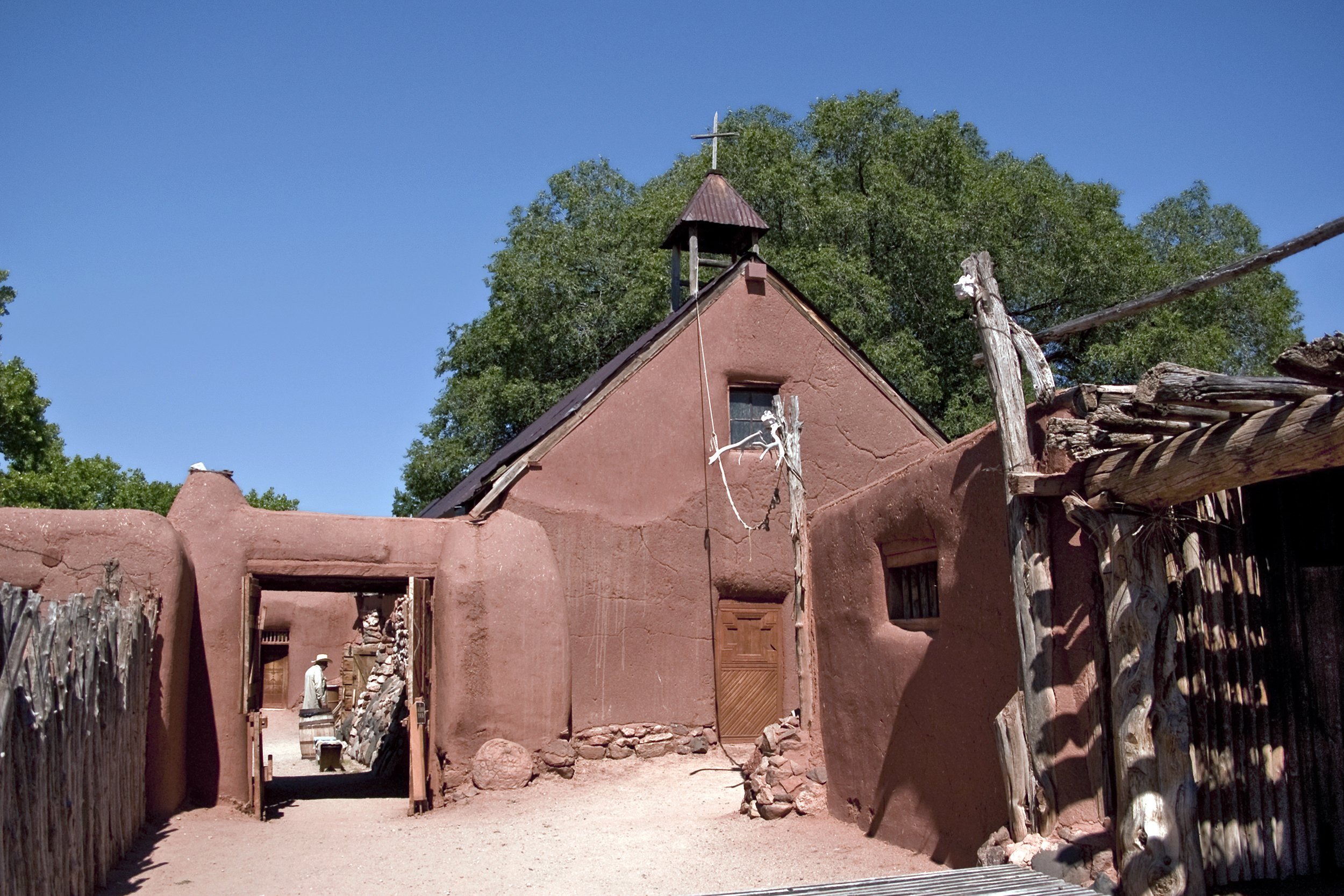 <p><strong>Location:</strong> Santa Fe, New Mexico <br><strong>Era:</strong> 1700s-1800s <br><strong>What to do:</strong> This picturesque living history museum includes original colonial buildings that have been reconstructed. Craftspeople showcase <a href="https://golondrinas.org">traditional New Mexican weaving</a> and colcha embroidery on most days, and several festivals take over the 200-acre grounds throughout the year to celebrate local food, wine, and history. Note: Due to staffing shortages, tour reservations are on hold until June. <br><strong>Cost:</strong> $6 for ages 19 and up; $4 for ages 13 to 17 and seniors 62 and older (higher prices for festivals)</p>