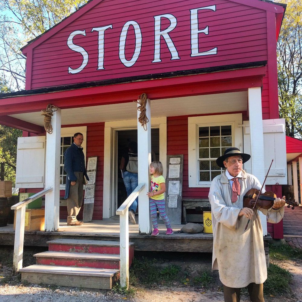 <p><strong>Location:</strong> Fishers, Indiana <br><strong>Era:</strong> 1800s <br><strong>What to do:</strong> Explore an 1836 Indiana prairie town, discover Hoosier life during the Civil War, and find out how the area's Lenape tribe interacted with fur traders and other early settlers. There's also a working farm and <a href="https://www.connerprairie.org/places-to-explore">an 1859 hot-air-balloon voyage</a>. <br><strong>Cost:</strong> $20 for ages 13 and up; $19 for seniors 65 and up; $15 for ages 2 to 12</p>