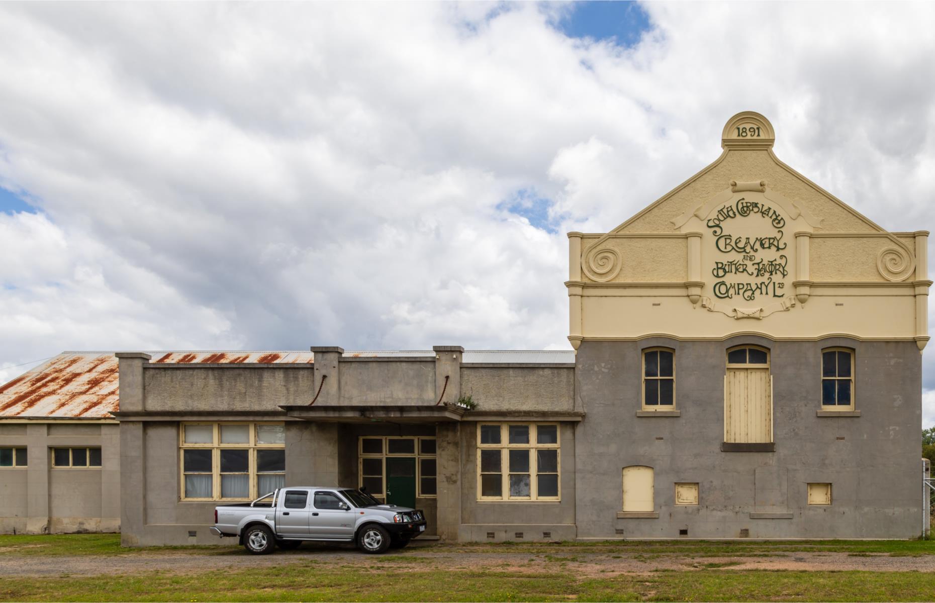 Standing at the entrance to agricultural township Yarram in Victoria, this former butter factory was opened in 1891 and closed in 1987. It had a good innings, but now the handsome heritage-listed building is shuttered up and empty. After a good snoop around from the outside, head in to discover the town’s past at the Historical Society's Museum next door.