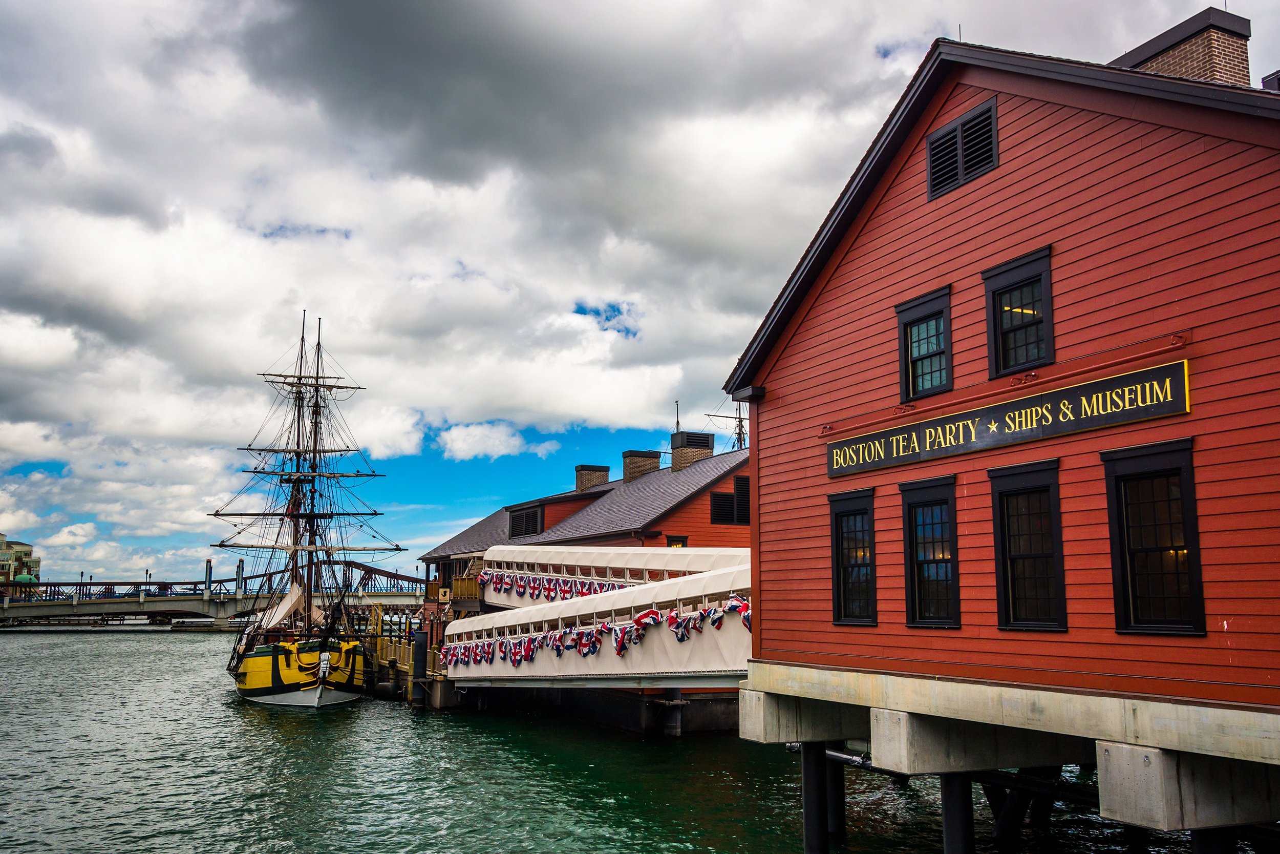 <p><strong>Location:</strong> Boston <br><strong>Era:</strong> 1700s <br><strong>What to do:</strong> Boston is jam-packed with historical sites, but visitors who want to really immerse themselves should check out the <a href="https://www.bostonteapartyship.com/museum">Boston Tea Party Ships & Museum</a>, where they can rub elbows with costumed colonial interpreters and, of course, dump some "tea" overboard. <br><strong>Cost:</strong> Starting at $32 adults; $24 for ages 5 to 12</p><p><b>Related:</b> <a href="https://blog.cheapism.com/new-england-trivia/">Fun Facts About New England</a></p>