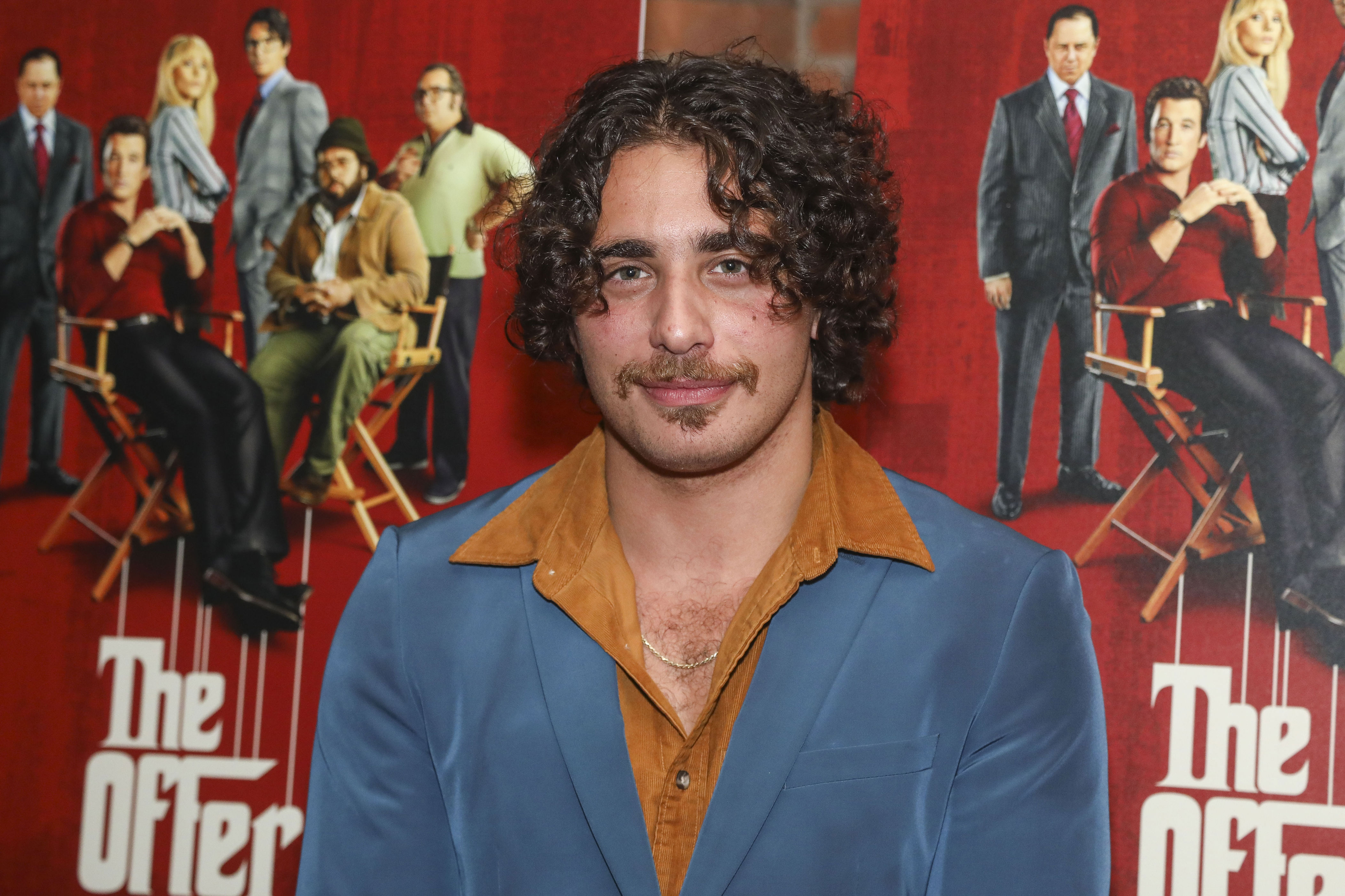 <p>Jake Cannavale (who was born in 1995) is now a musician and actor who's appeared on Broadway and on television in shows including "Nurse Jackie," "The Mandalorian" and the miniseries "The Offer." He's seen here at a screening of "The Offer" on April 24, 2022.</p>