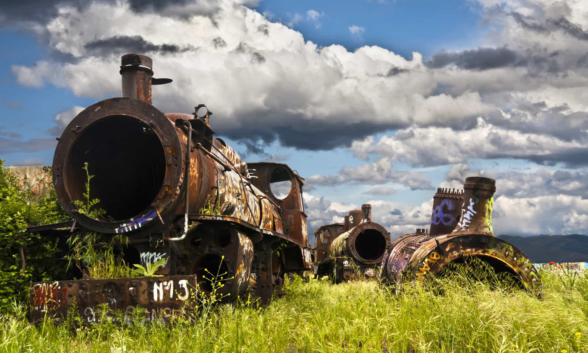 La ville de Ponferrada, en Espagne, attire de nombreux touristes venus photographier ses trains abandonnés.