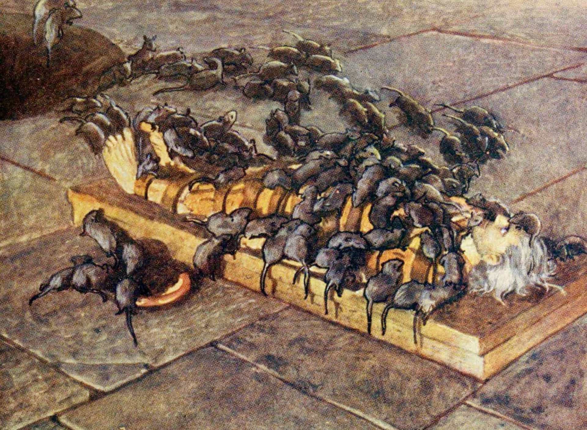 Diapositive 28 sur 28: Les rats ont été utilisés comme élément de torture à de nombreuses reprises au cours de l'histoire. L'une de ces méthodes de torture consistait à placer une boîte métallique contenant des rats sur la victime, qui se mettaient alors à arracher des morceaux de chair du condamné.  Découvrez aussi: Ces disciples de Jésus sont morts de manières brutales!Sources: (List25) (Medievality)