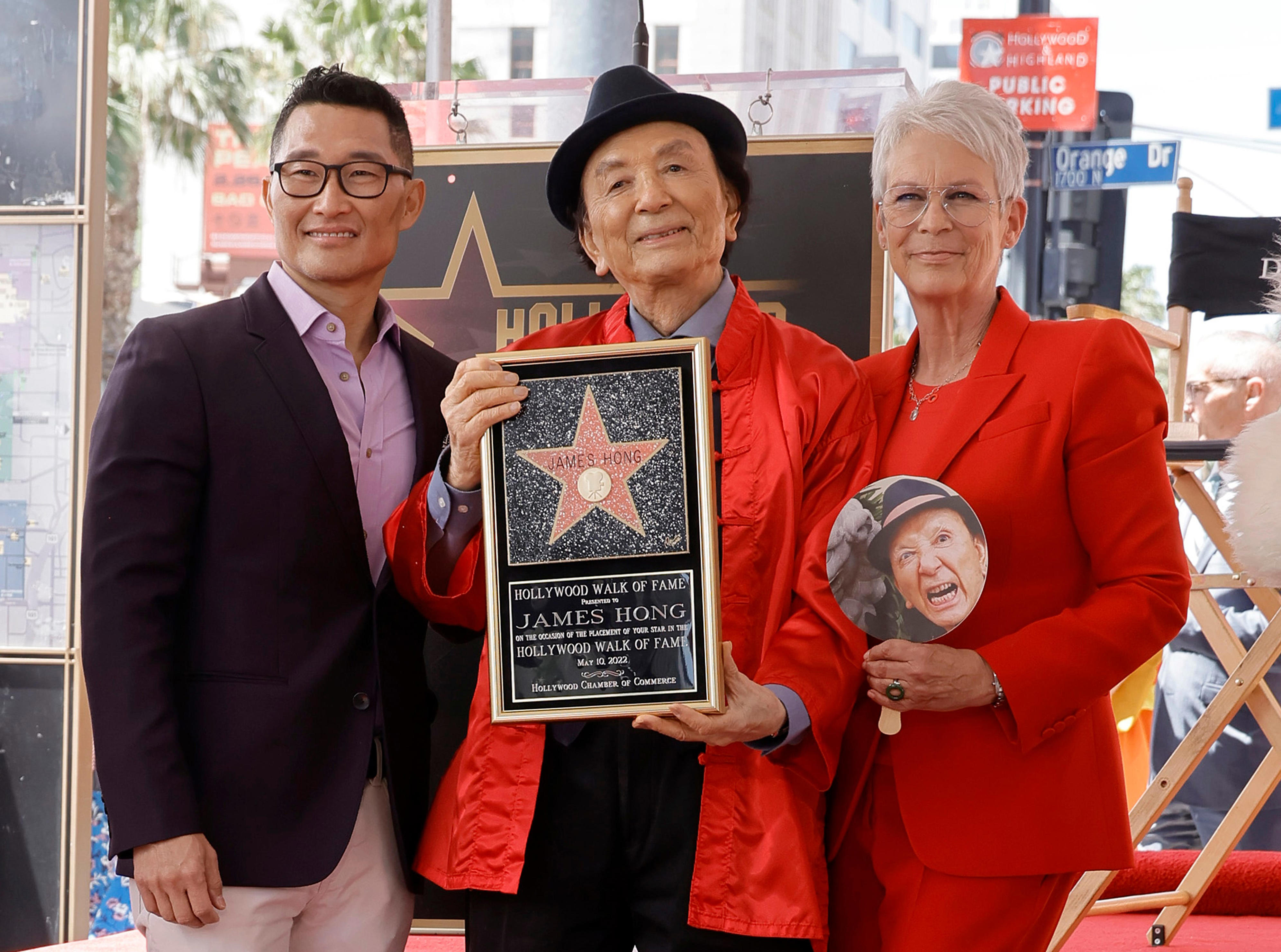 Fellow actors Daniel Dae Kim and Jamie Lee Curtis spoke at Hong's Walk of Fame ceremony. Hong has hundreds of film and television credits, including the 2022 film <a href="https://www.usatoday.com/story/entertainment/movies/2022/04/06/everything-everywhere-all-at-once-review-michelle-yeoh/9461014002/">"Everything Everywhere All at Once."</a>