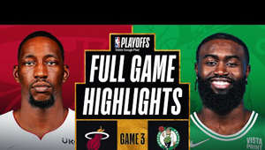 Led by Bam Adebayo’s 31 points, 10 rebounds, six assists and four steals, the No. one seed Heat defeated the No. two seed Celtics in Game three, 109-103. Kyle Lowry added 11 points, six assists and four steals for the Heat in the victory, while Jaylen Brown led all scorers with a Playoff career-high 40 points (14-20 FG), along with nine rebounds for the Celtics. The Heat lead this best-of-seven series 2-1, with Game four taking place on Monday, May 23
