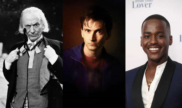 Slide 2 of 30: William Hartnell was The First Doctor (1963–1966), and there were 13 doctors total including actors like Tom Baker, David Tennant, and Jodie Whittaker. Now, the latest and 14th doctor is set to be 'Sex Education' star Ncuti Gatwa.