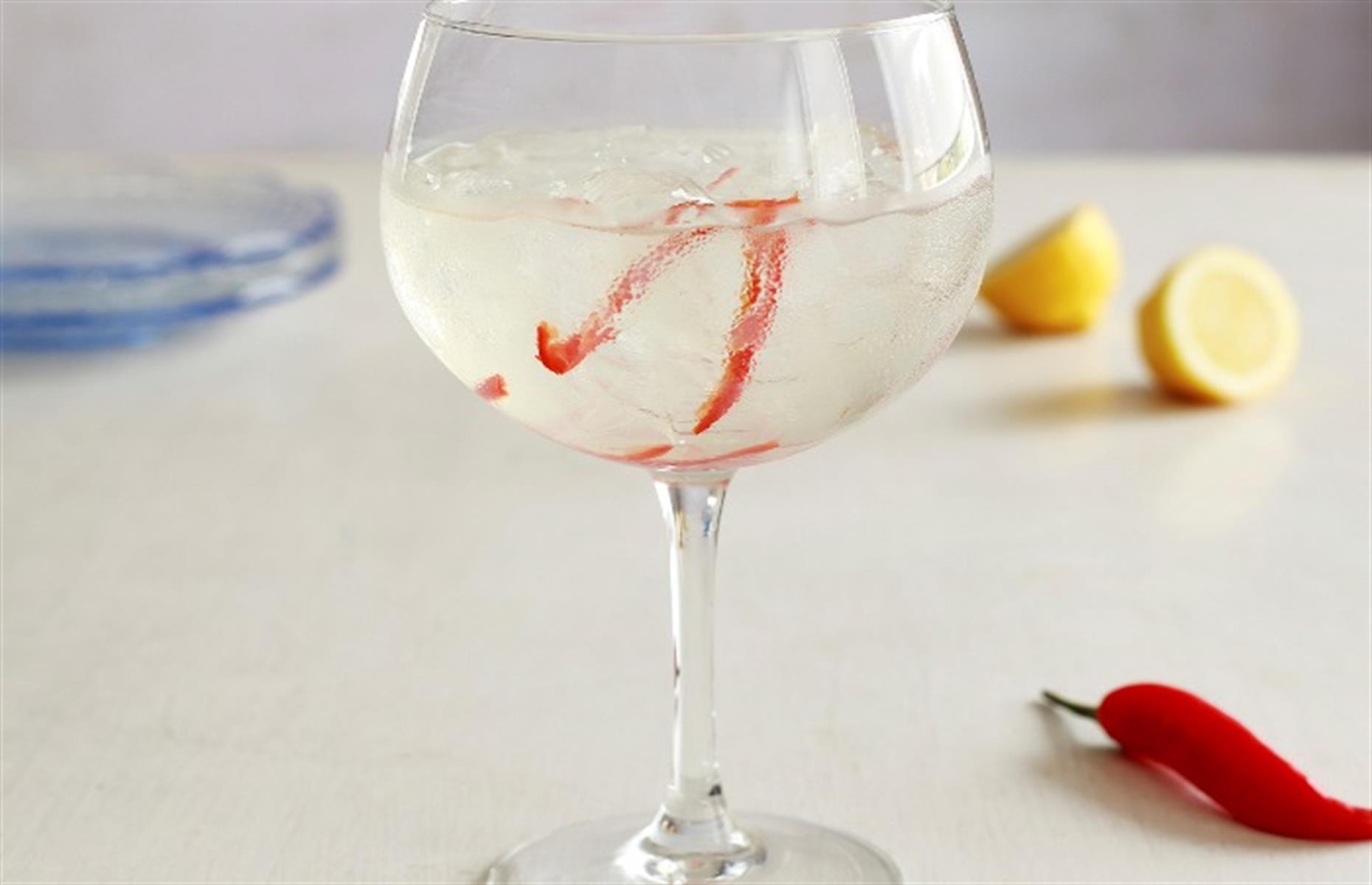 <p>Why not use chilies in cocktails? Infuse a sugar syrup with a few slivers of fresh chili or add a pinch of smoked chili powder to salt when edging your glass for a margarita. Try our gin cocktail recipe with homemade lemonade and chili, which is fresh and tangy with a hint of heat.</p>  <p><a href="https://www.lovefood.com/recipes/76951/the-fiery-starter-gin-cocktail-recipe"><strong>Get the recipe for gin cocktail with chili here</strong></a></p>