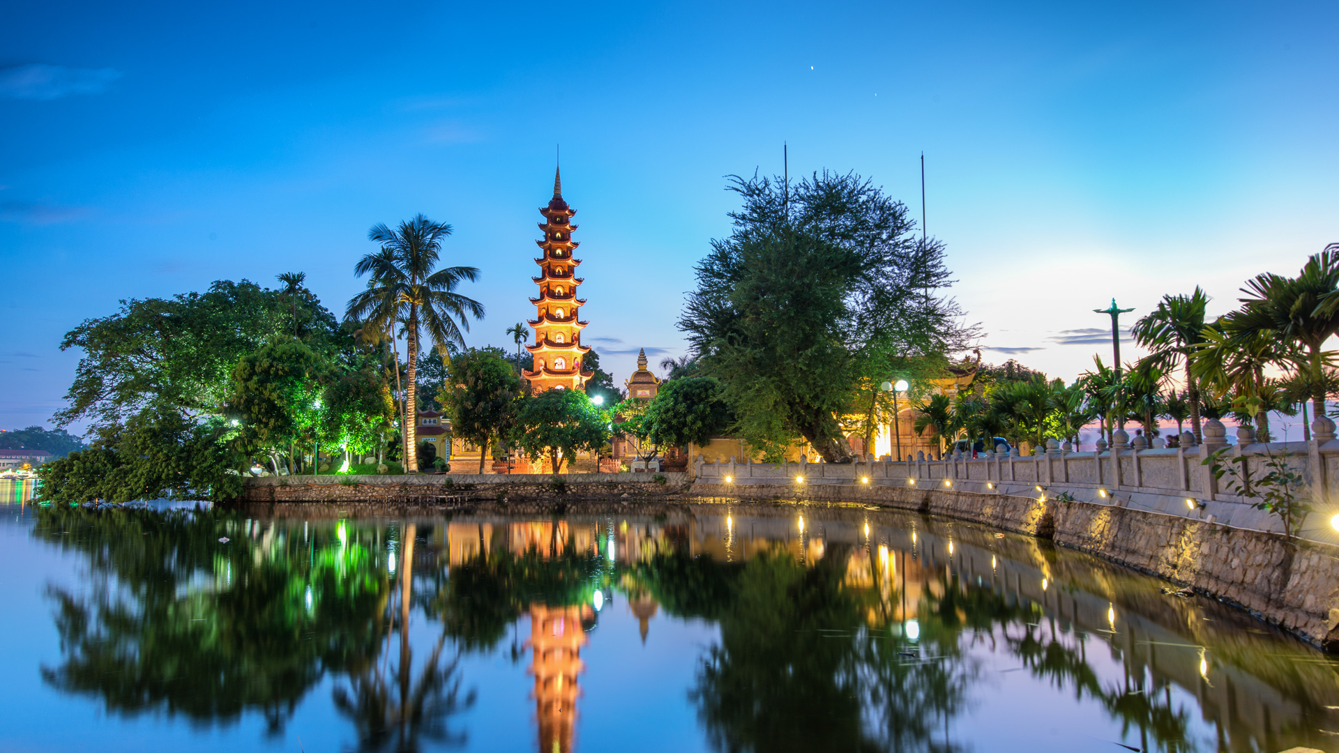 <ul> <li><strong>Daily Costs:</strong> About $77 less per person, per day</li> <li><strong>Airfare:</strong> About $870 less </li> </ul> <p>Like Singapore, Hanoi in Vietnam boasts an eclectic mix of ancient temples, modern buildings and exquisitely cheap street food, and all at substantial savings -- but airfare is what really settles this contest.</p> <p>Singapore's urban areas are a lot more modern and utopian-looking than Hanoi's, but Vietnam's capital is no slouch -- there are more museums than you can count. Temples like Bach Ma and the Temple of Literature satisfy your needs for pagoda photo ops but don't leave without spending barely anything on street foods like fried dumplings, snail soup and Vietnamese coffee.</p>