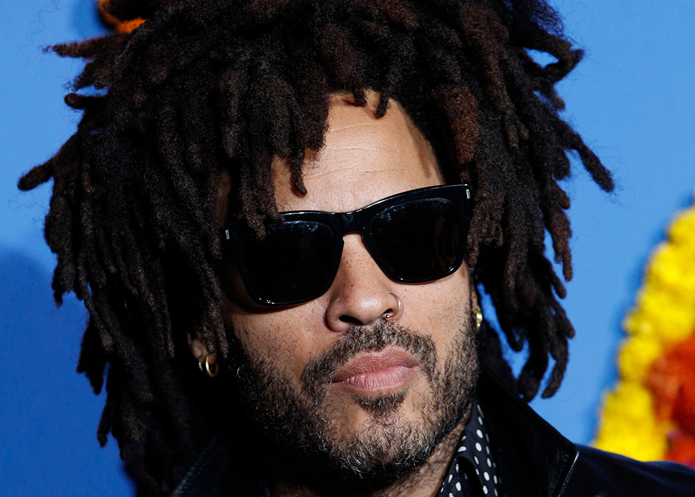 <p>So handsome! Lenny Kravitz in 2017. He knows how to sport a beard.</p>