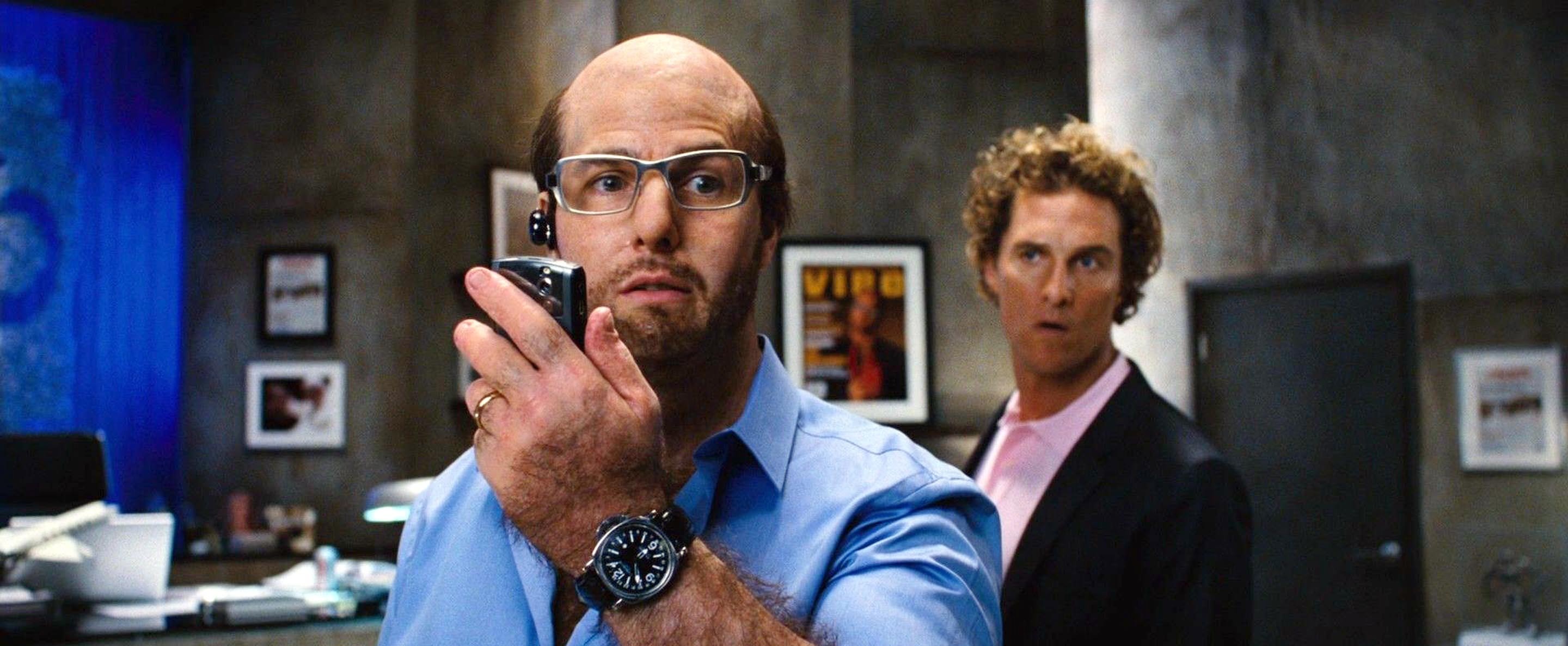 <p>Tom Cruise looked nearly unrecognizable as studio head Les Grossman in 2008's "Tropic Thunder." The A-lister earned a Golden Globe nomination for his scene-stealing performance in the comedy film, which co-starred Ben Stiller, Jack Black, Robert Downey Jr., <a href="https://www.wonderwall.com/celebrity/profiles/overview/matthew-mcconaughey-354.article">Matthew McConaughey</a> and more.</p>
