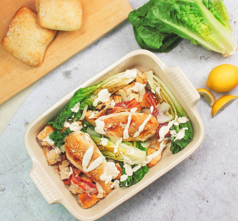 This is our favourite chicken club salad recipe