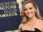Mandatory Credit: Photo by John Salangsang/Shutterstock (12825994qp)Reese Witherspoon28th Annual Screen Actors Guild Awards, Arrivals, The Barker Hangar, Santa Monica, Los Angeles, USA - 27 Feb 2022.